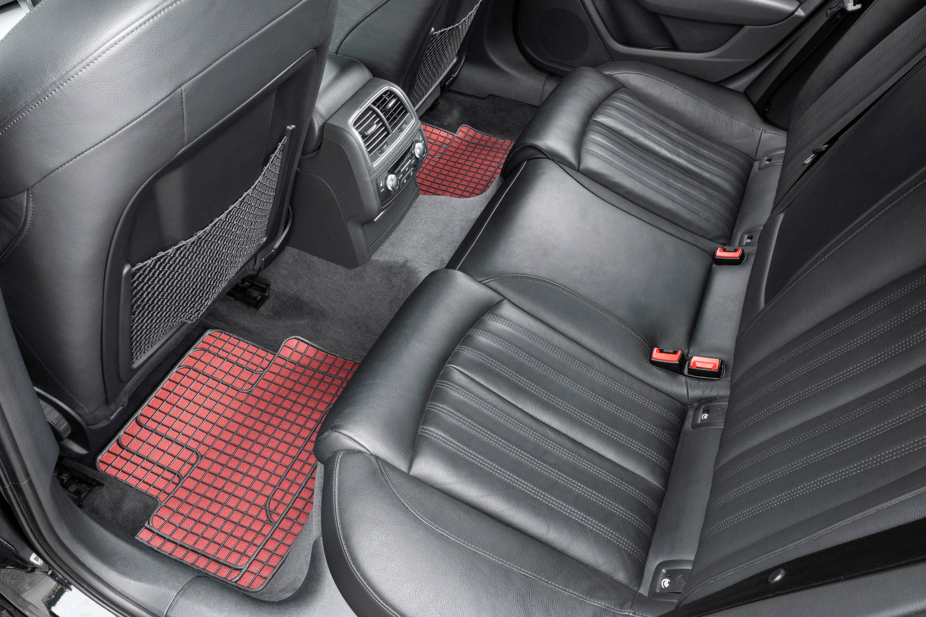 WALSER Universal-Fußmatten New Style (4 St), Kombi/PKW, universal passend,  Für alle gängigen Fahrzeuge geeignet | Automatten
