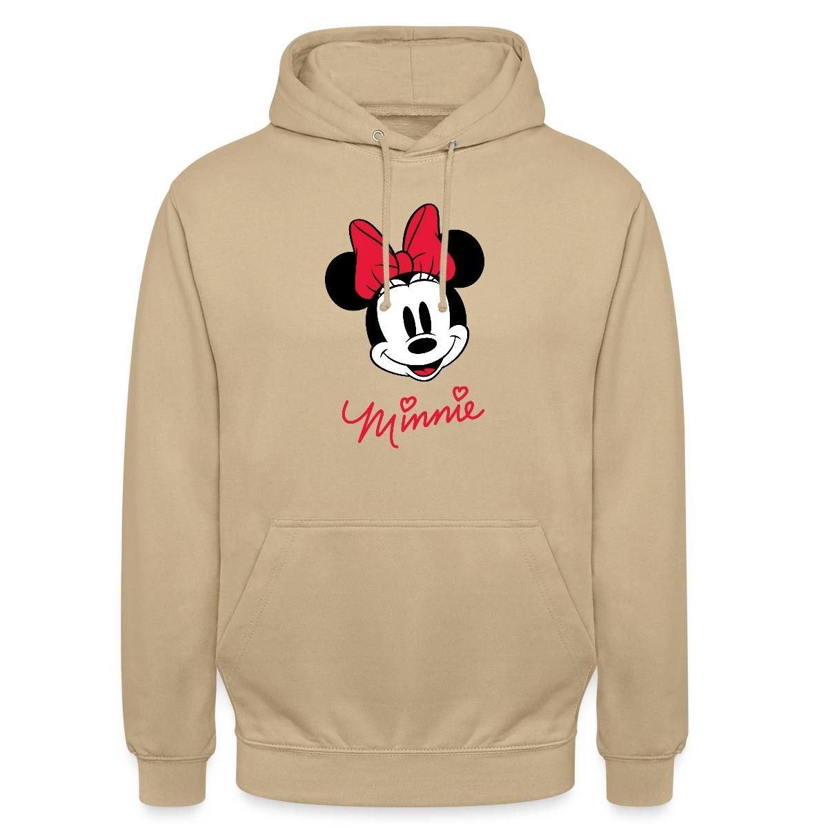 Hoodie Mickey & Minnie Schriftzug Unisex Hoodie