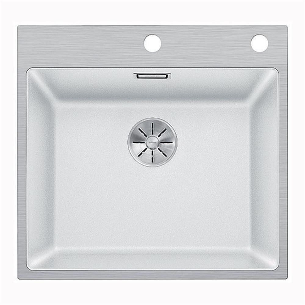 Blanco Granitspüle SUBLINE 500-IF/A SteelFrame Silgranit, mit Ablauffernbedienung, 54,3/510 cm