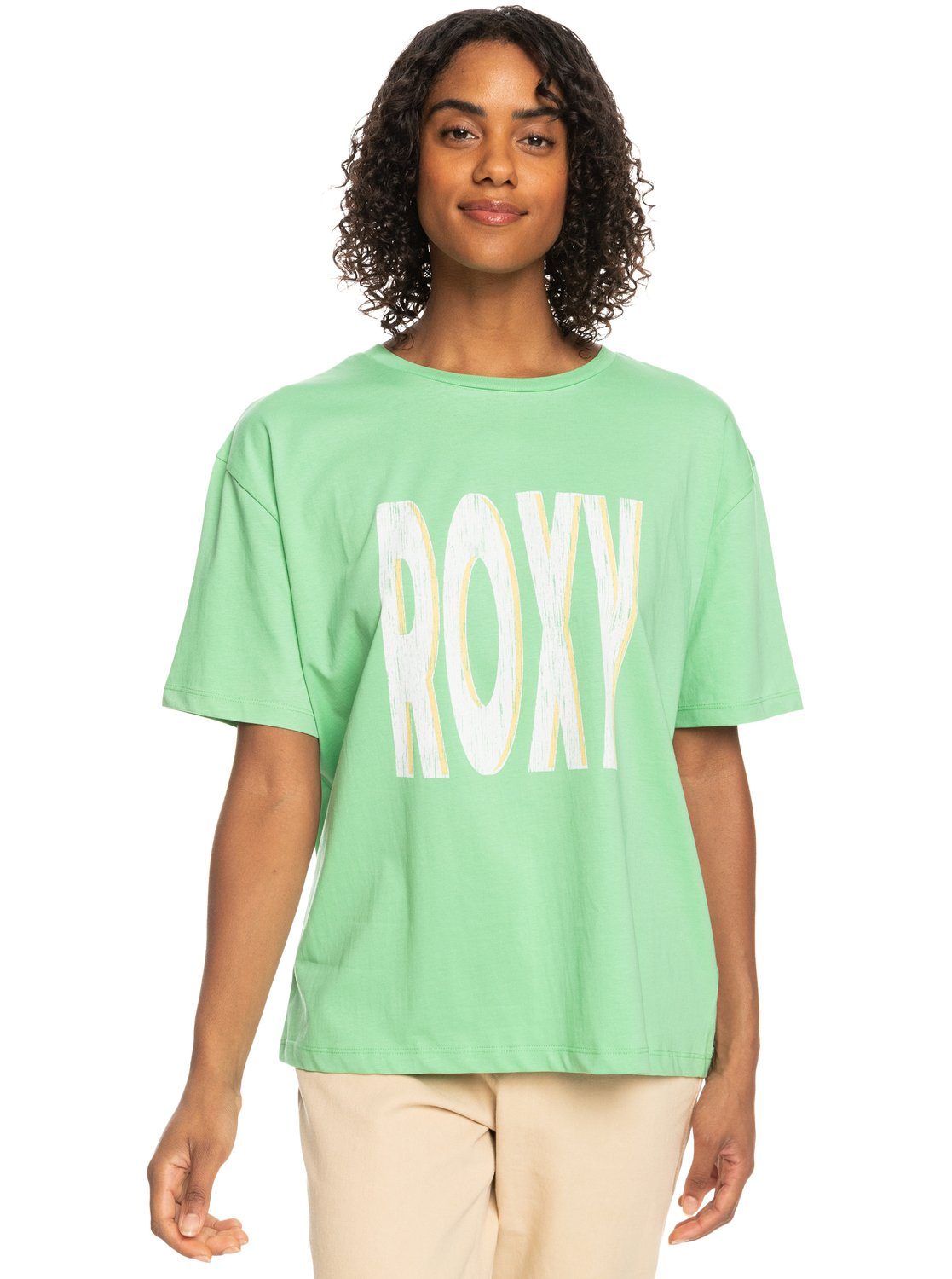 Roxy Print-Shirt Sand Under The für - T-Shirt Frauen Sky