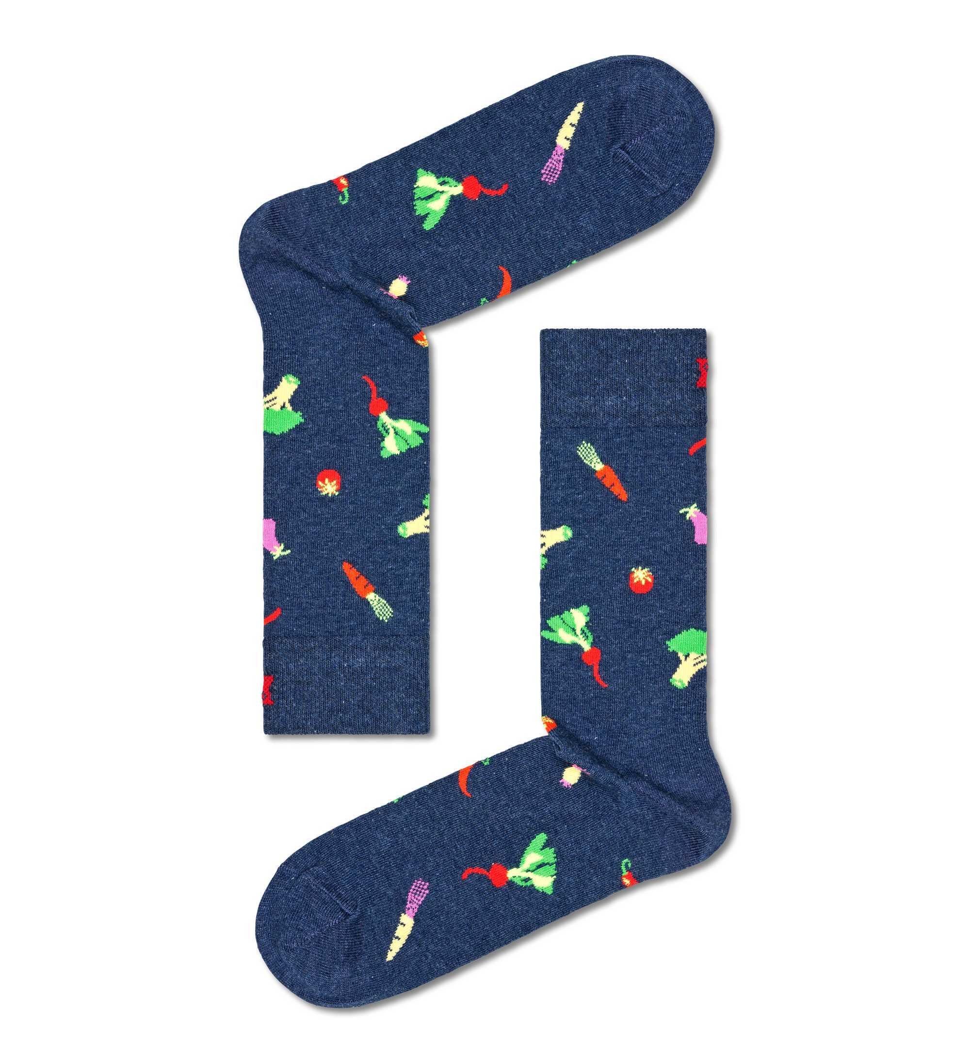 Happy Socks Kurzsocken 4er Pack Wild Free Unisex Socken, And Geschenkbox