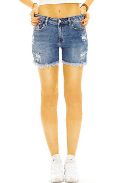 be styled Джинсыshorts Джинсы Hotpants Mini Damen Shorts, kurze Frauen Hose - j27i 5-Pocket-Style, mit Stretch-Anteil