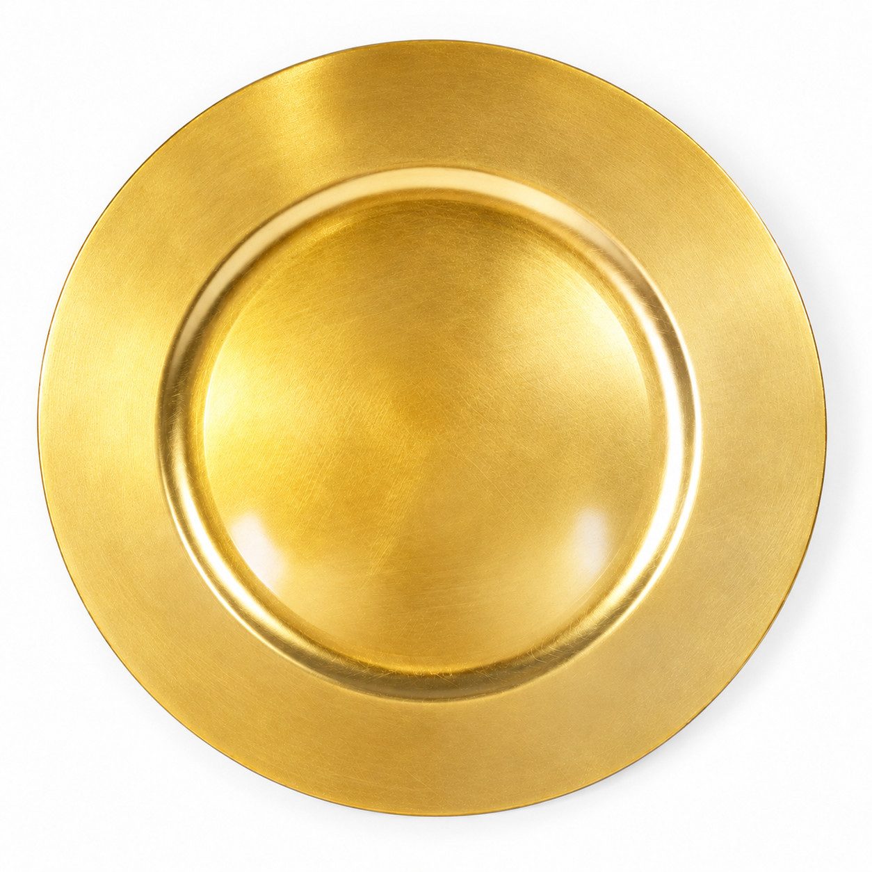 Annastore Platzset 6 x Platzteller aus herrlich schimmerndem Melamin Ø 33 cm - Dekoteller, Unterteller wiederverwendbar Dekoteller – Bild 4 von 4