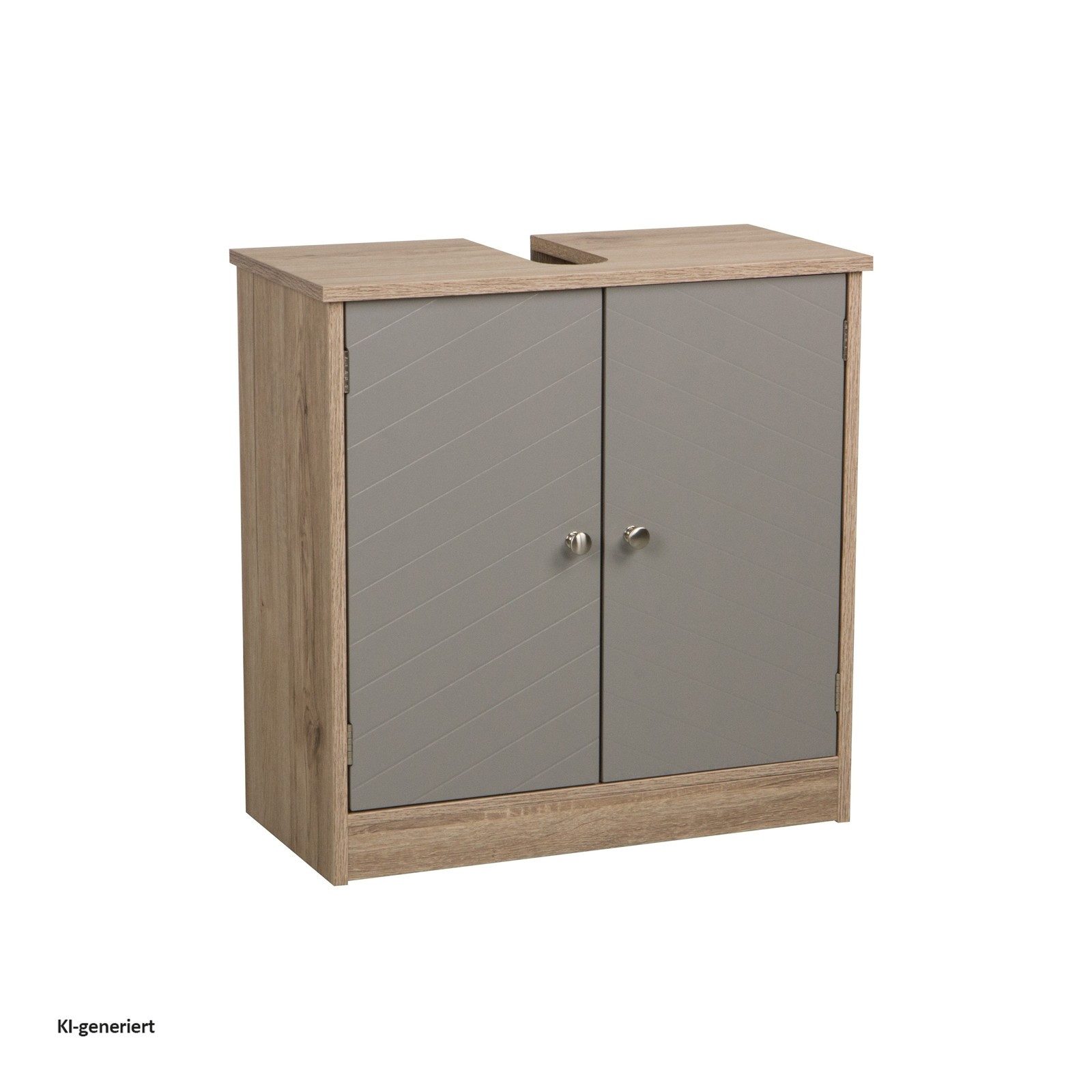 HTI-Line Waschbeckenunterschrank Waschbeckenunterschrank Elsa (Stück, 1-St., 1x Waschbeckenunterschrank, ohne Dekoration) Unterschrank Badschrank mit Siphonausschnitt