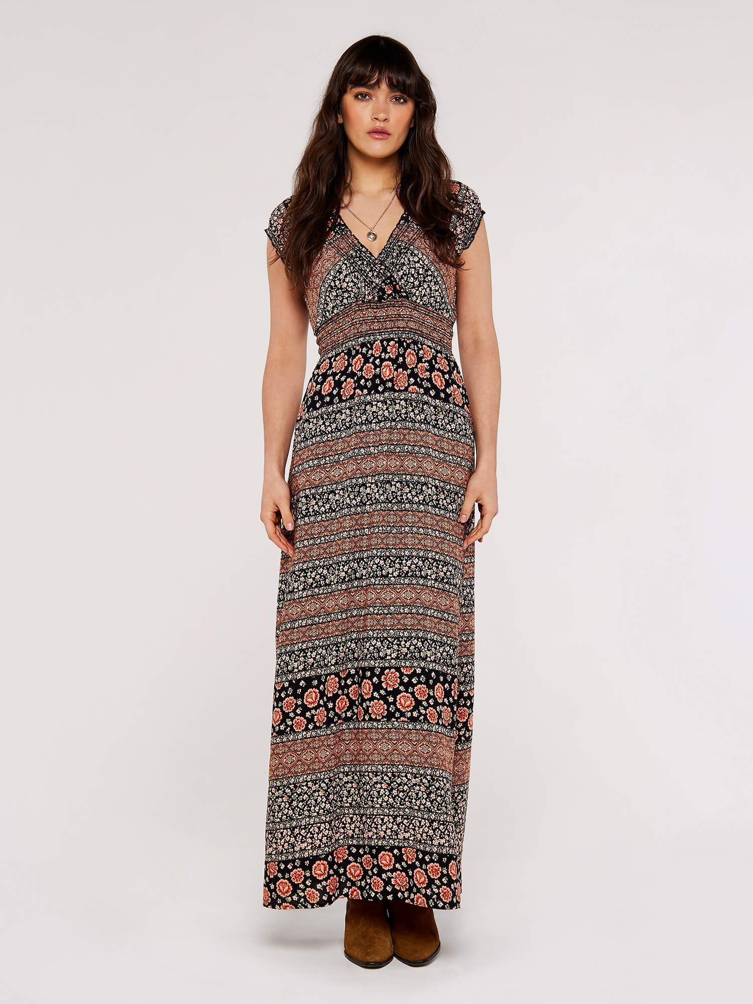 Maxikleid Folklore Maxikleid