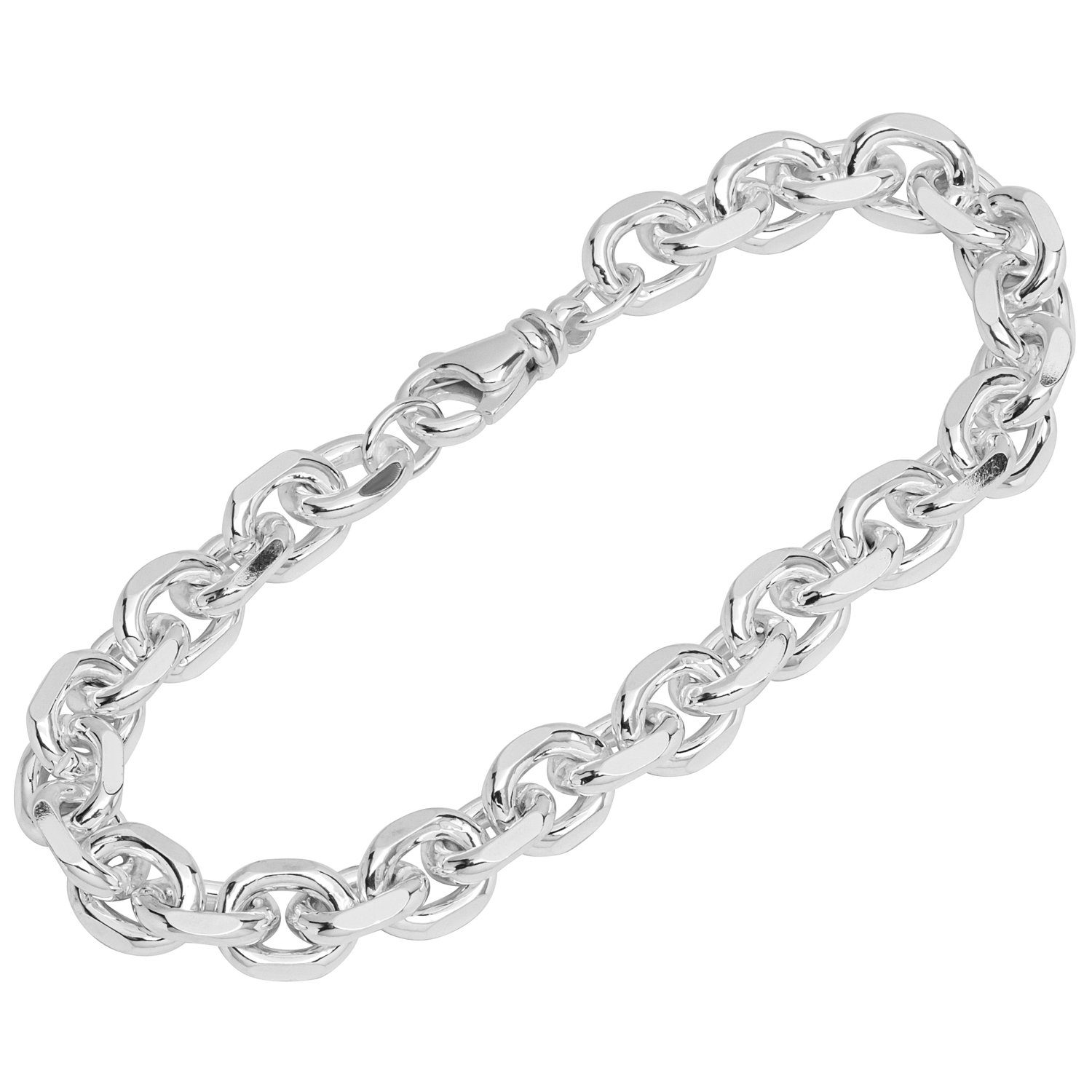 (1 Made Silberarmband Silber 925 22cm Stück), in fach 4 Armband NKlaus Germany Sterling Ankerkette