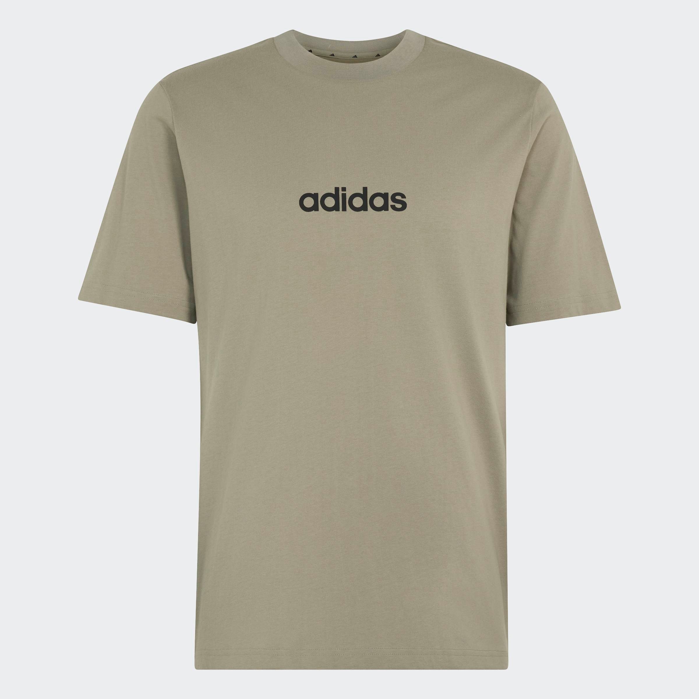 adidas Sportswear T-Shirt M LIN SJ T überschnittene Schultern, Kurzarmdesign, aus Baumwolljersey