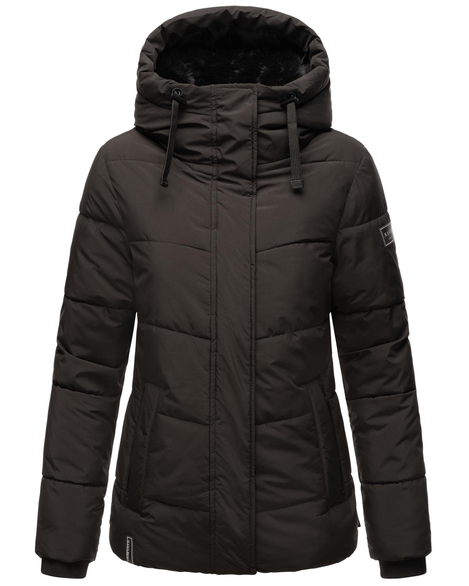 Navahoo Steppjacke Sag ja XIV Warme gesteppte Winterjacke mit Kapuze günstig online kaufen