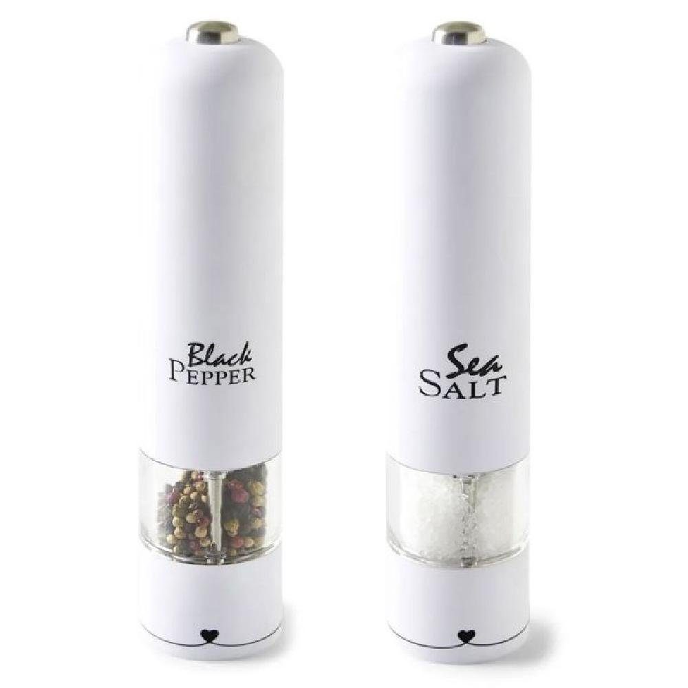 Rivièra Maison Gewürzmühle Elektrische Salz- und Pfeffermühle Söl (2er-Set)