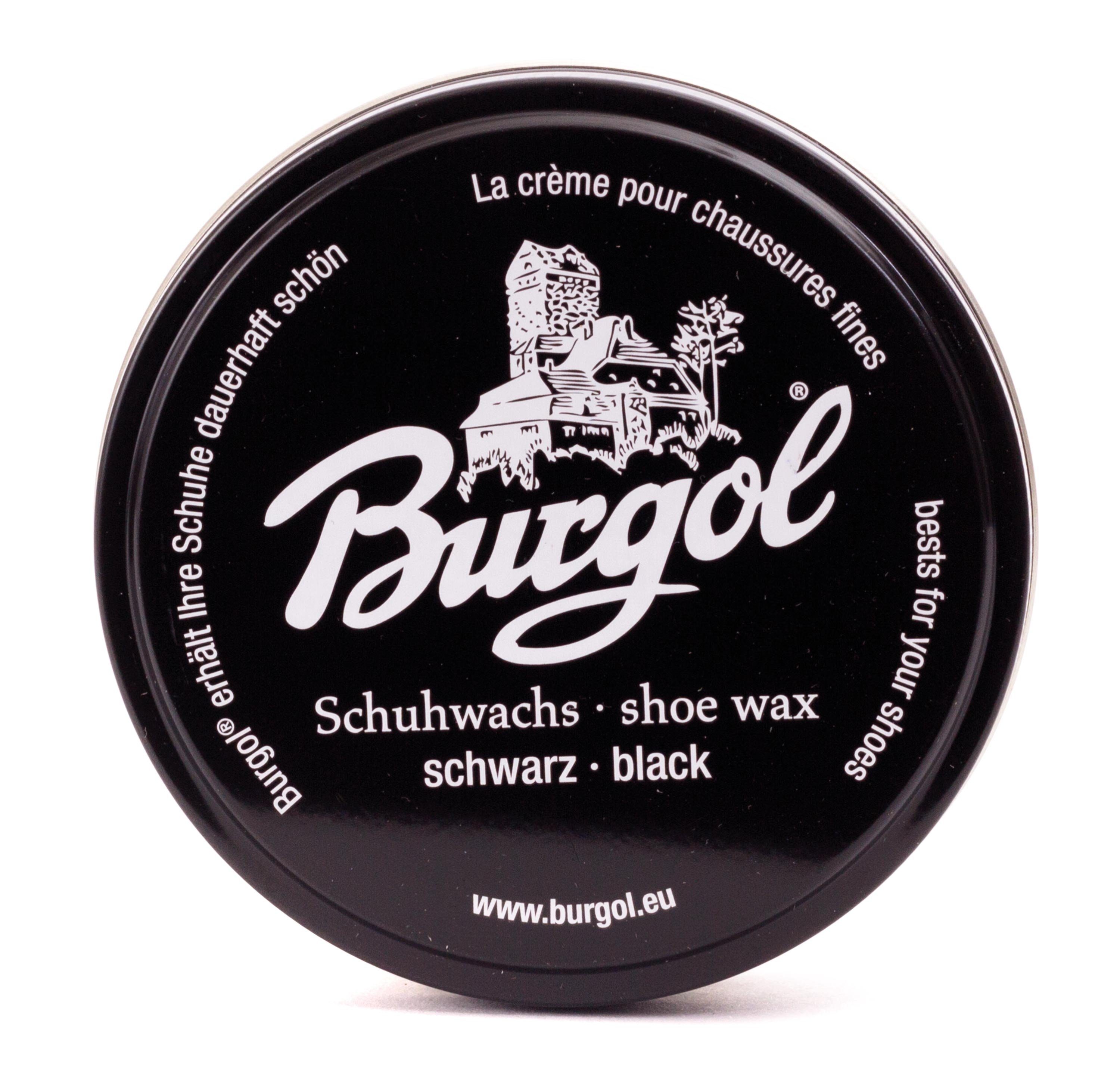 Schuhwachs Burgol Burgol Schwarz Schuhcreme