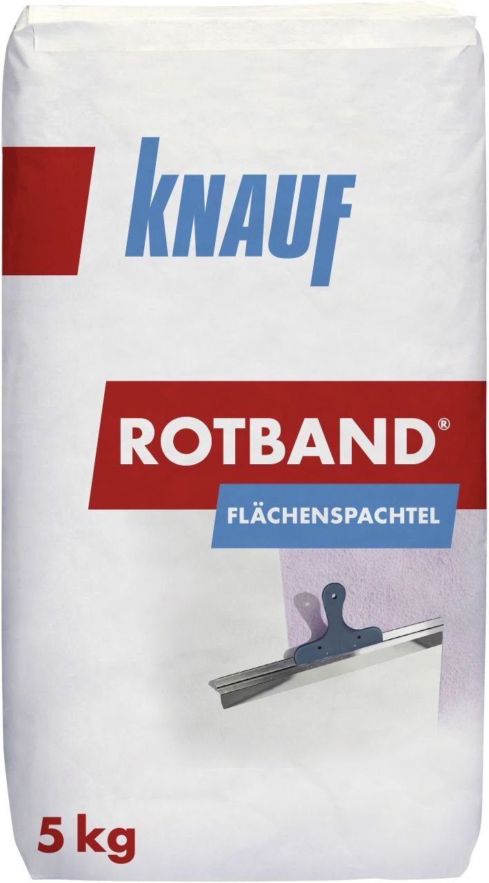 KNAUF Spachtelmasse Knauf Rotband Flächenspachtel 5 kg