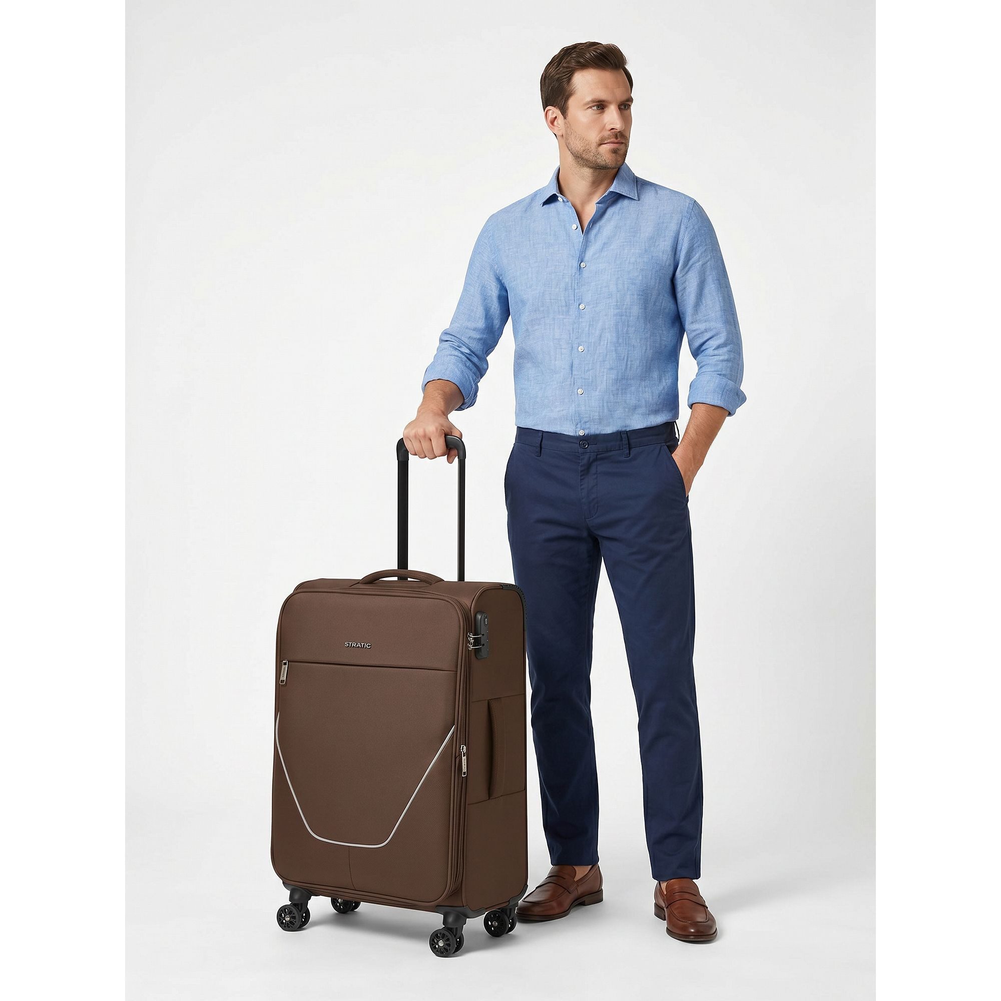 Stratic Weichgepäck-Trolley taska, 4 Rollen, Polyester