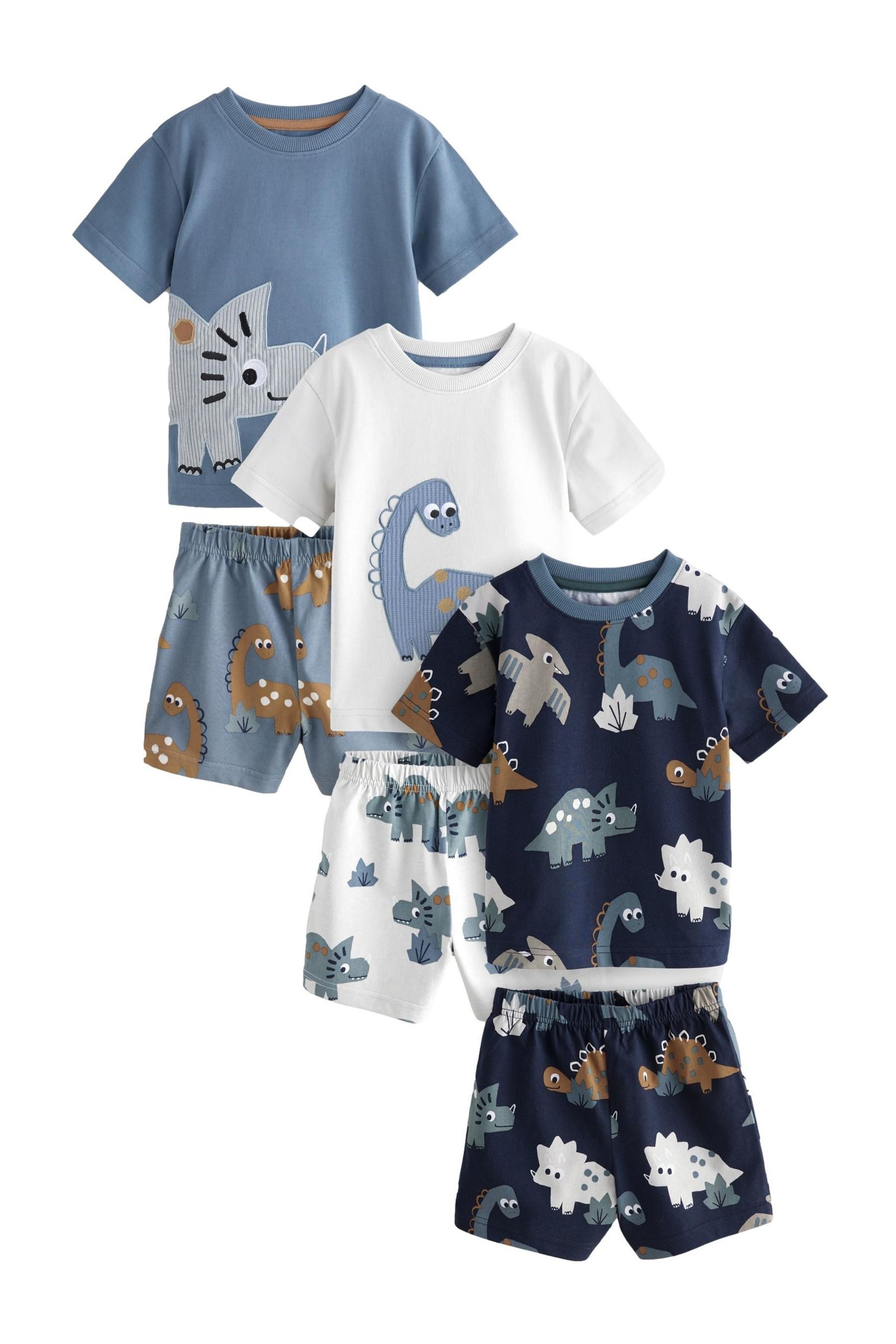 Pyjama Kurze Schlafanzüge, 3er-Pack