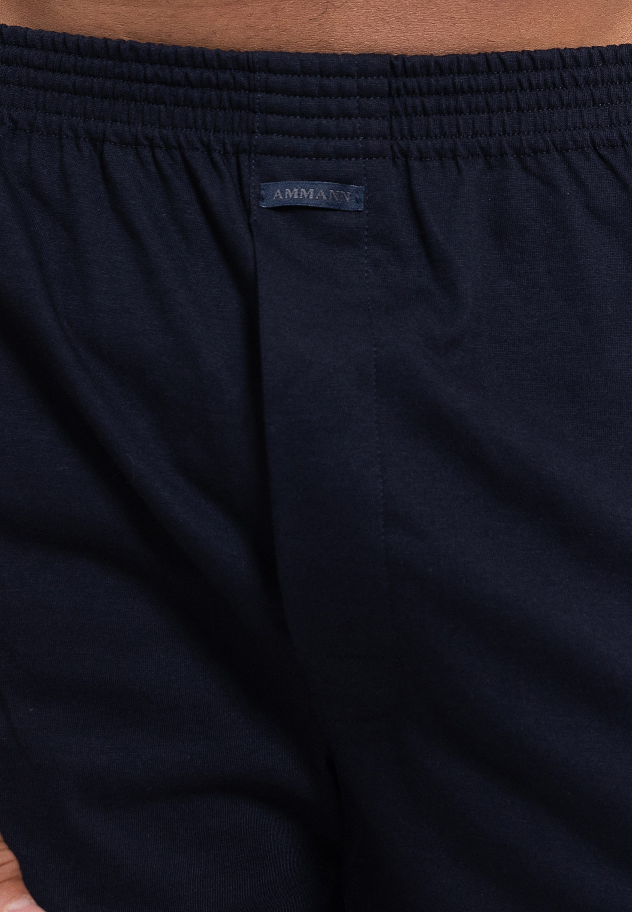 Ammann Boxershorts 3er Pack Basic (Spar-Set, 3-St) Boxershort - Baumwolle - mit Eingriff - Shorts mit lockerem Schnitt