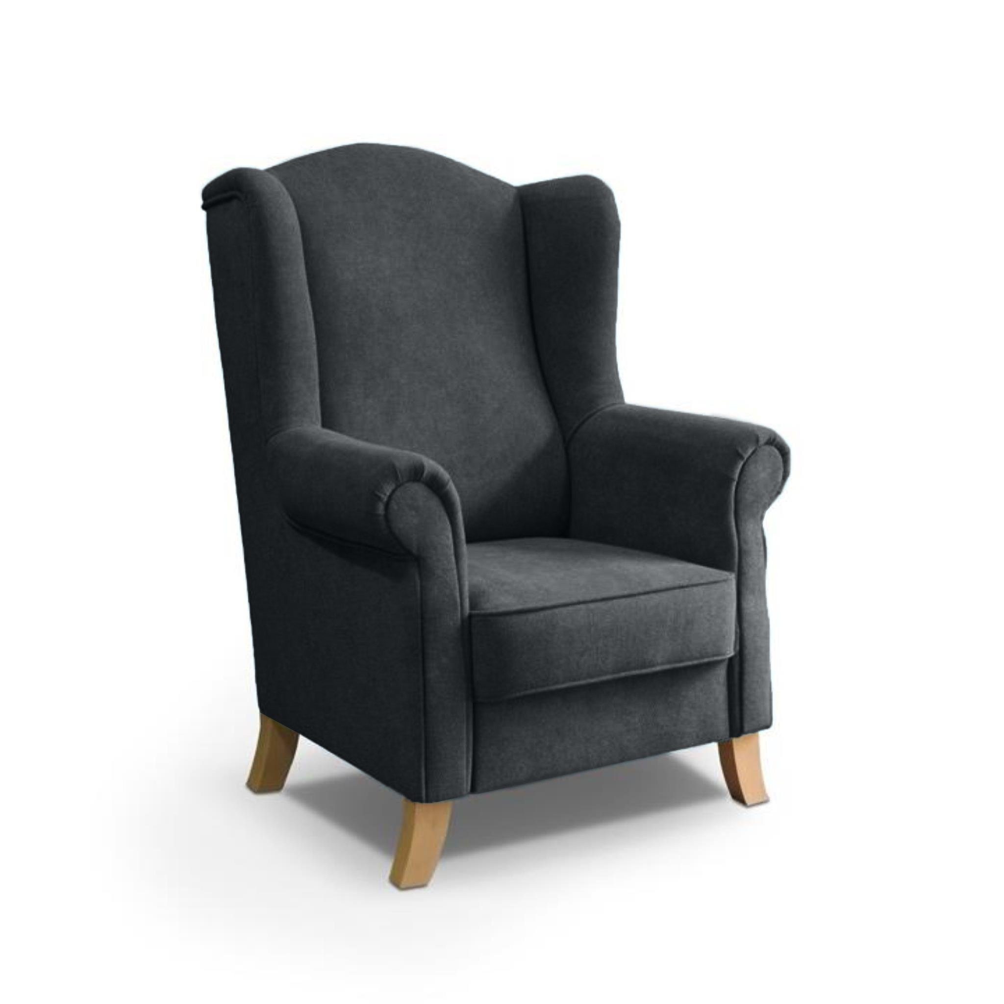 Beautysofa Ohrensessel Sessel Wohnzimmersessel Fernsehsessel LEONARDO günstig online kaufen