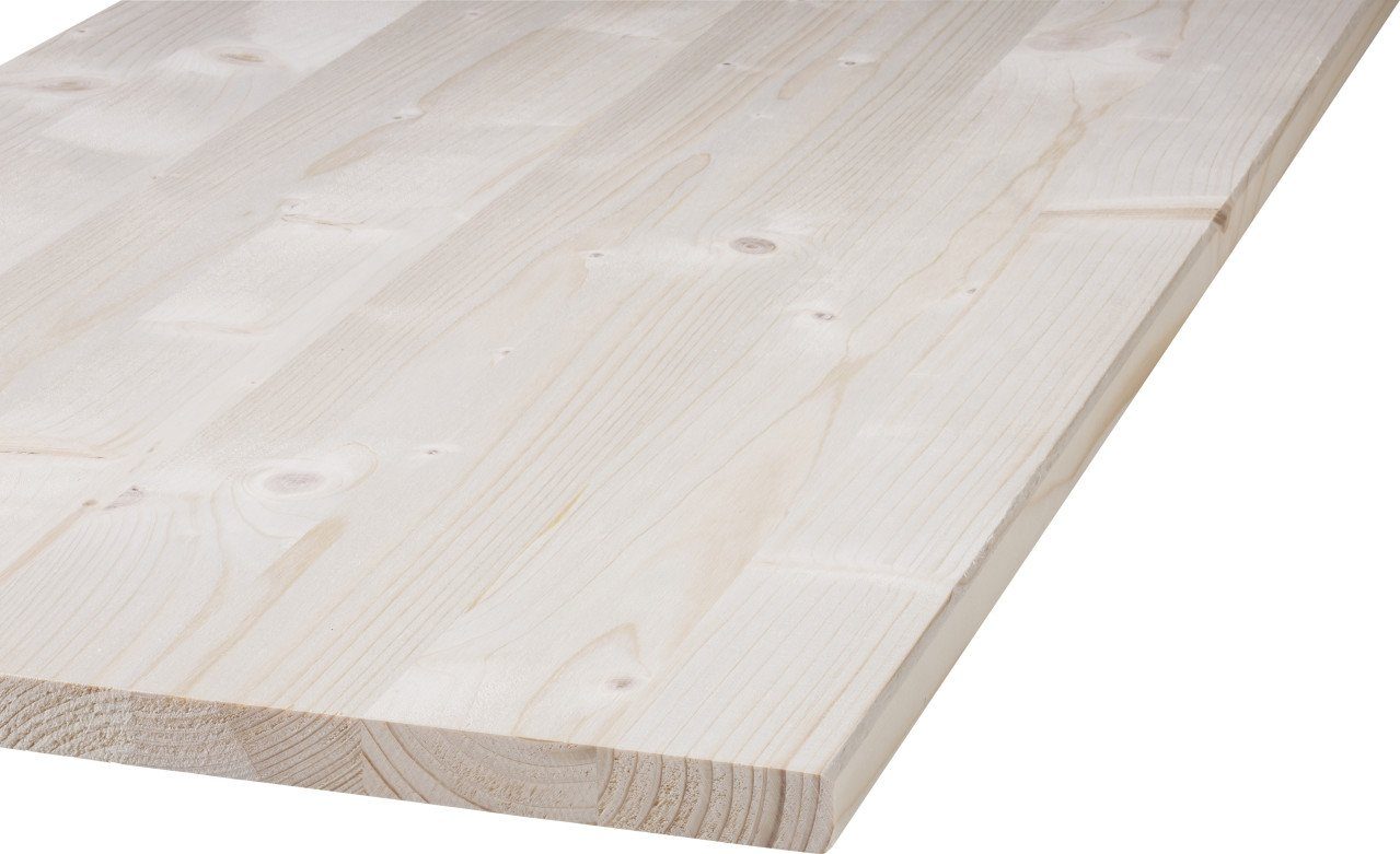 Trend Line Umleimer Leimholz Fichte 80 x 30 cm 18 mm