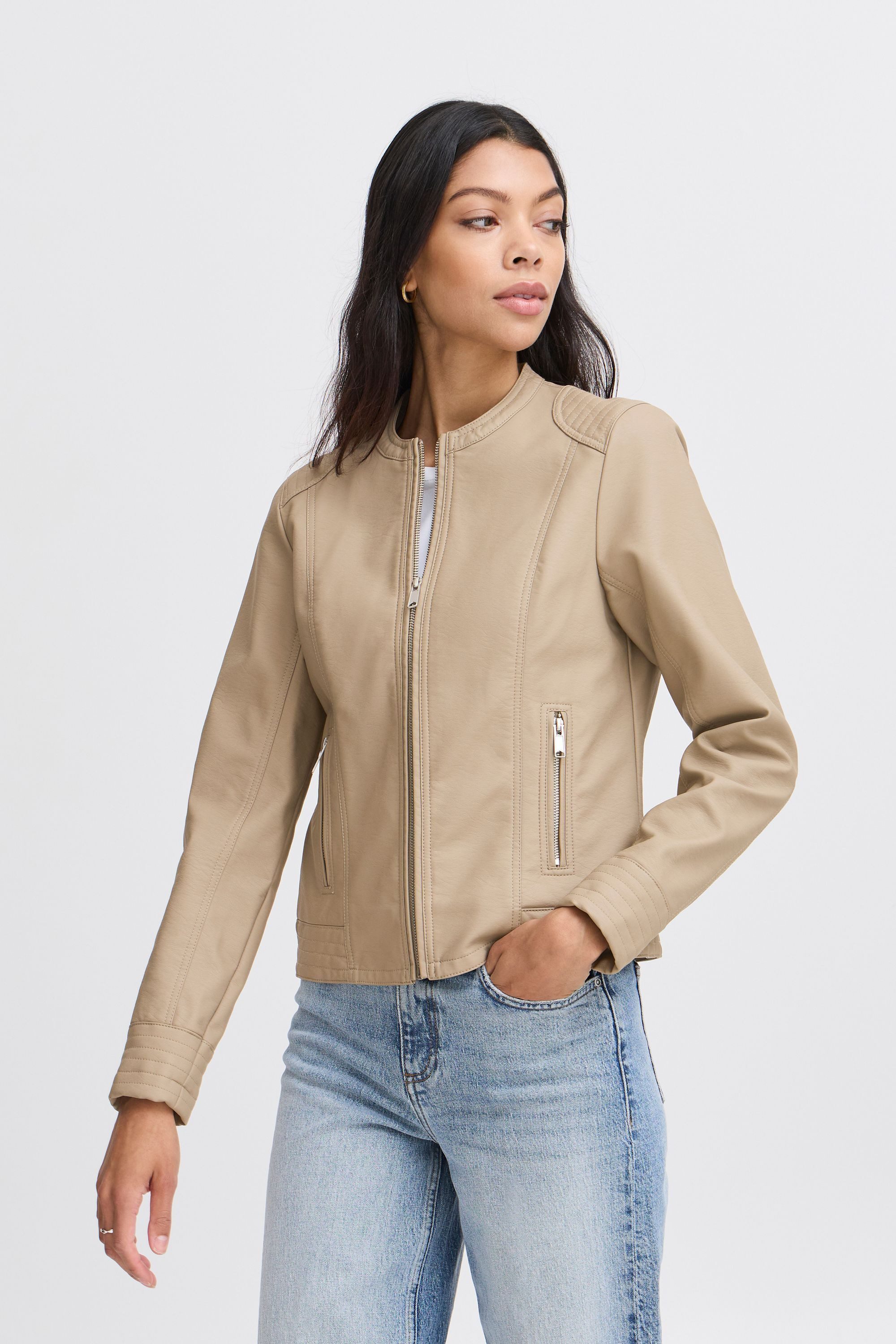 b.young Lederjacke Lederimitatjacke günstig online kaufen
