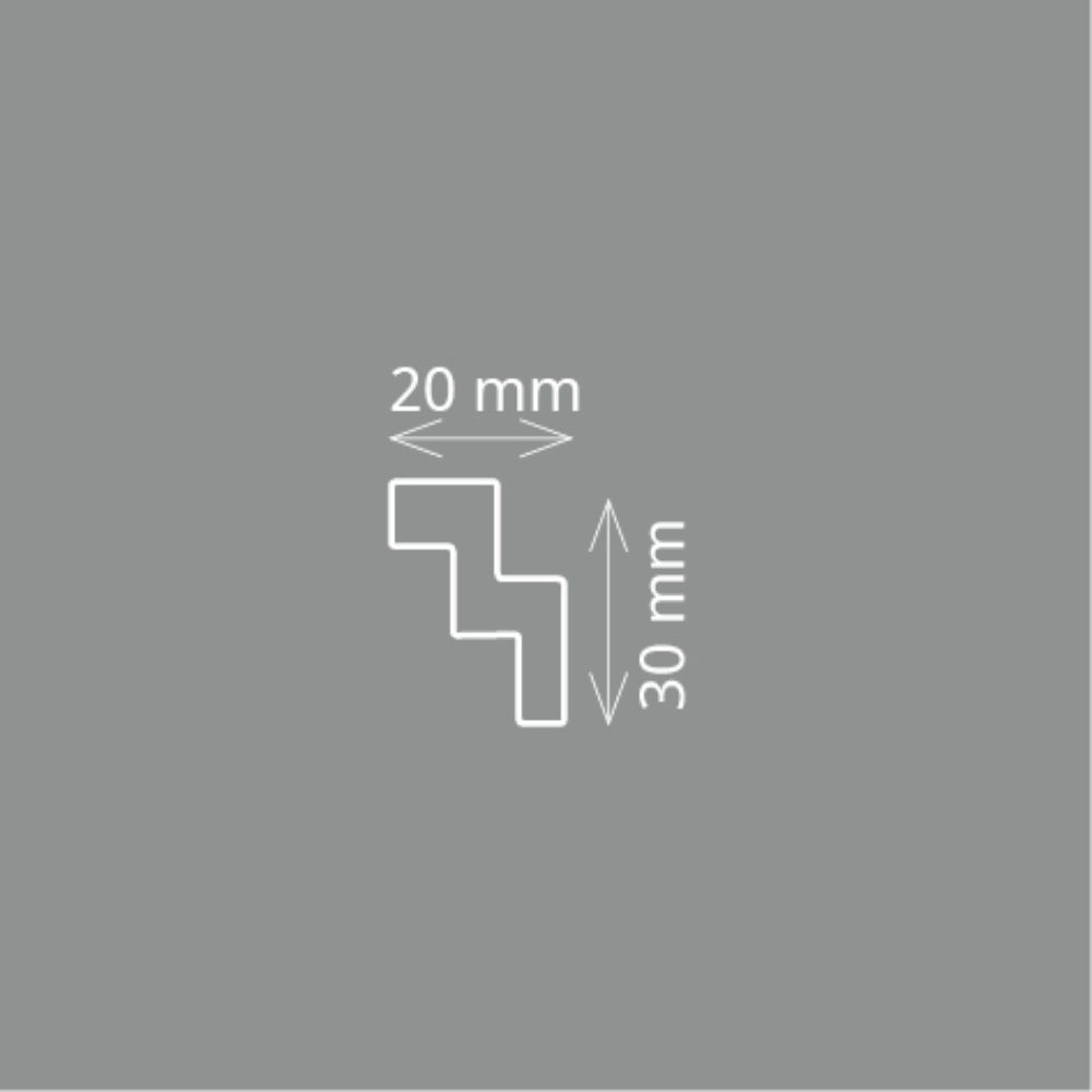 Homestar Zierleiste T 30 (20 x günstig online kaufen