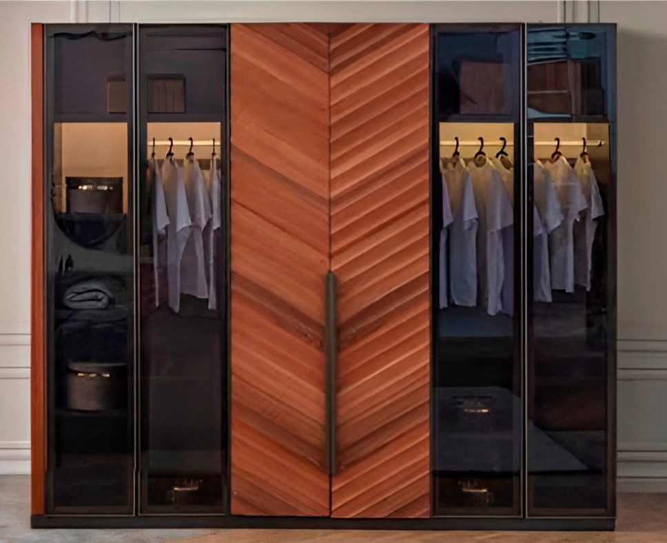 Xlmoebel Kleiderschrank Moderner Kleiderschrank – Luxus Design für Schlafzimmer Sofort (1-St) Hergestellt In Europa