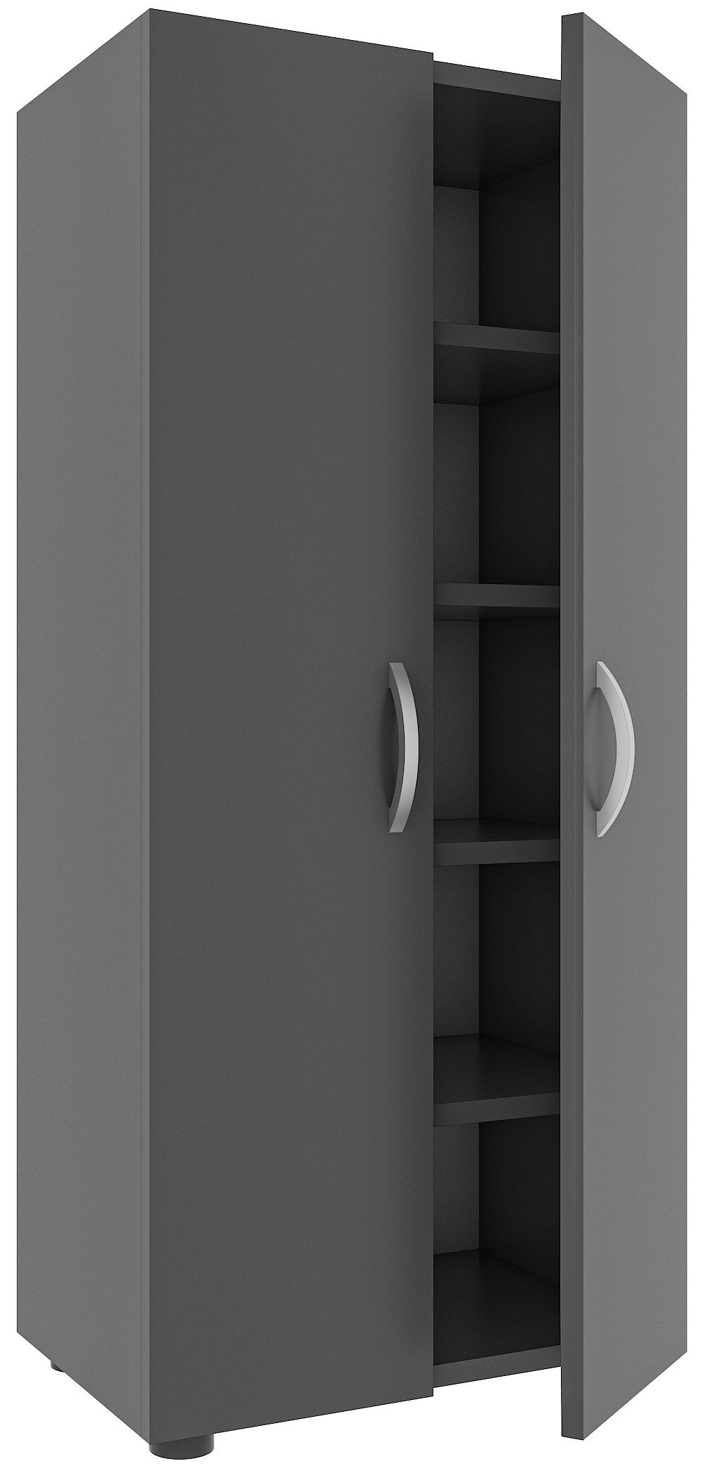 VCM Schuhschrank Ulas 5 DT 108x49x30cm