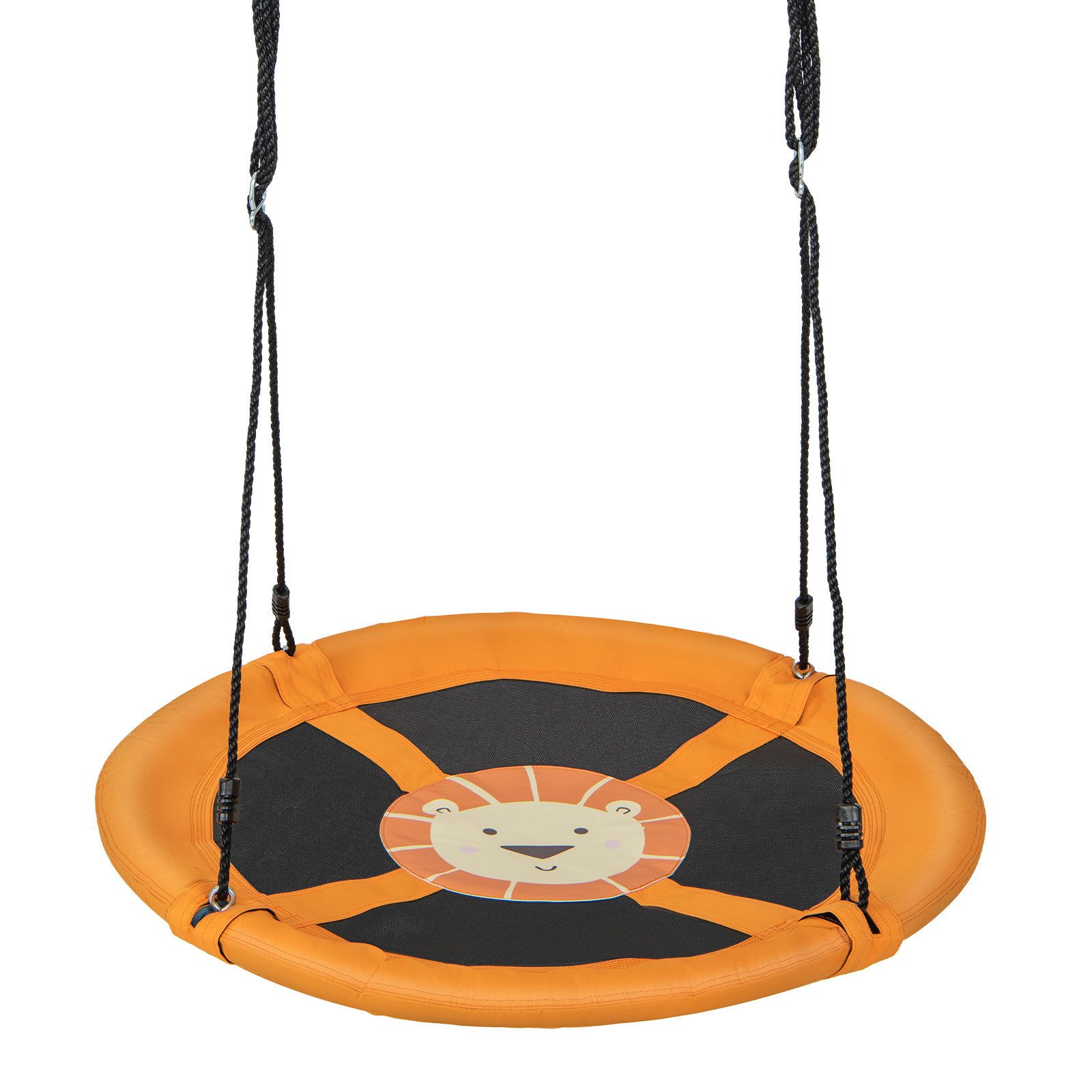 COSTWAY Nestschaukel Tellerschaukel Hängeschaukel, Ø 100 cm günstig online kaufen