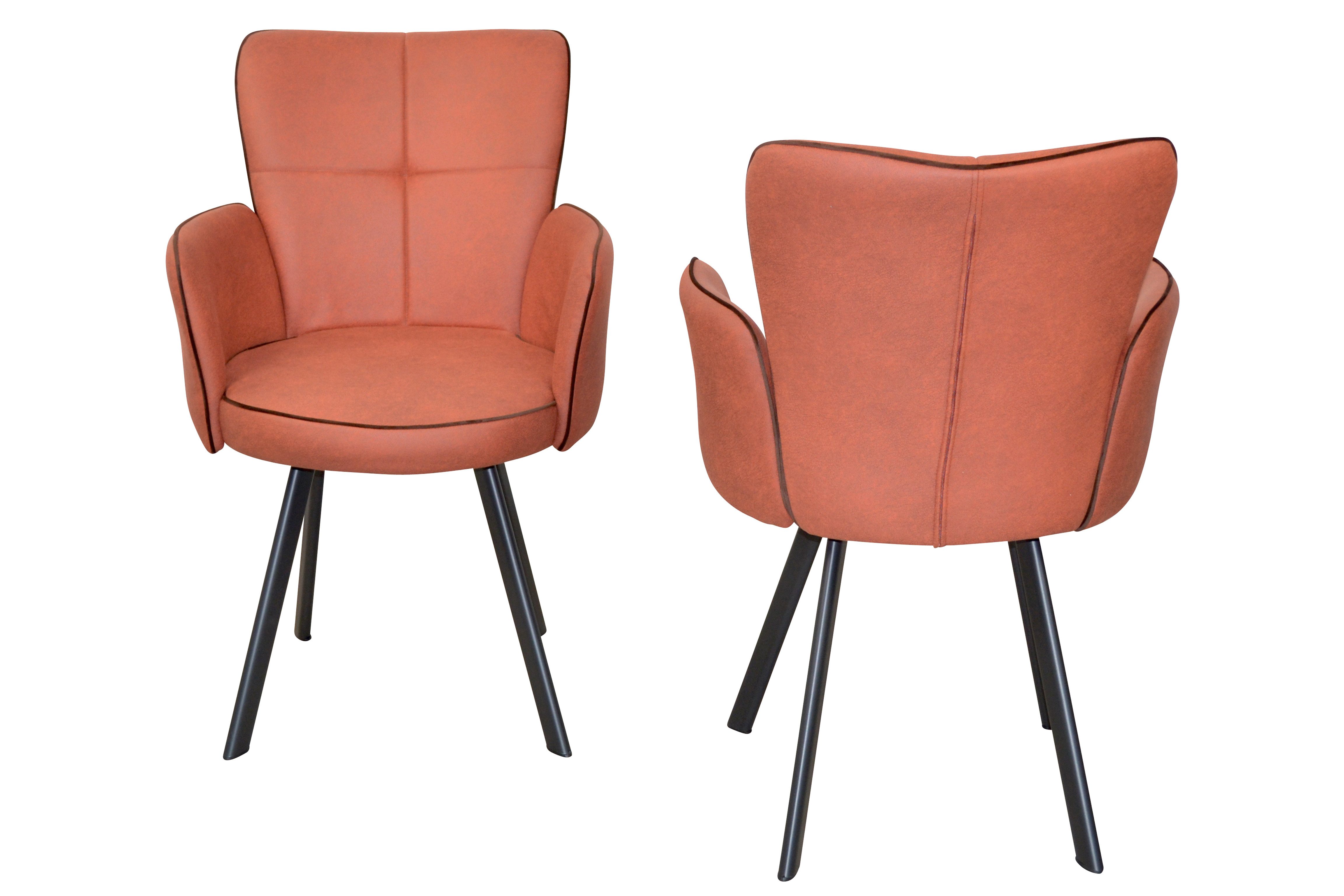 moebel-direkt-online Esszimmerstuhl Ronny Armlehnstuhl 2Stück, 2er-Set