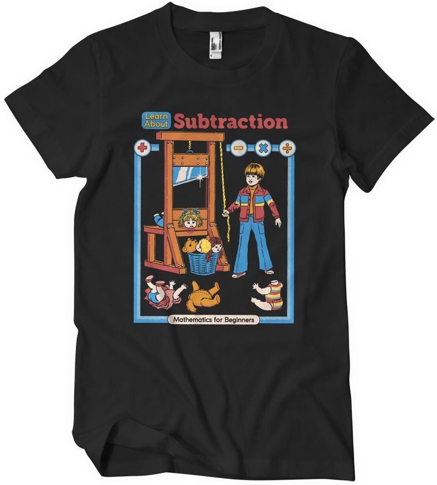 Steven Rhodes T-Shirt Learn About Subtraction Big Tall T-Shirt