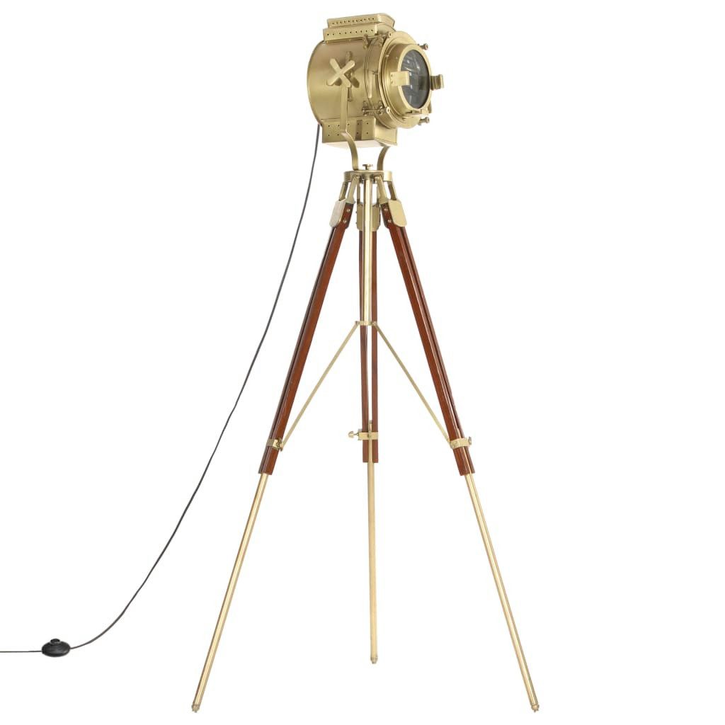 vidaXL Deckenleuchten Stativlampe Massivholz Mango 193 cm