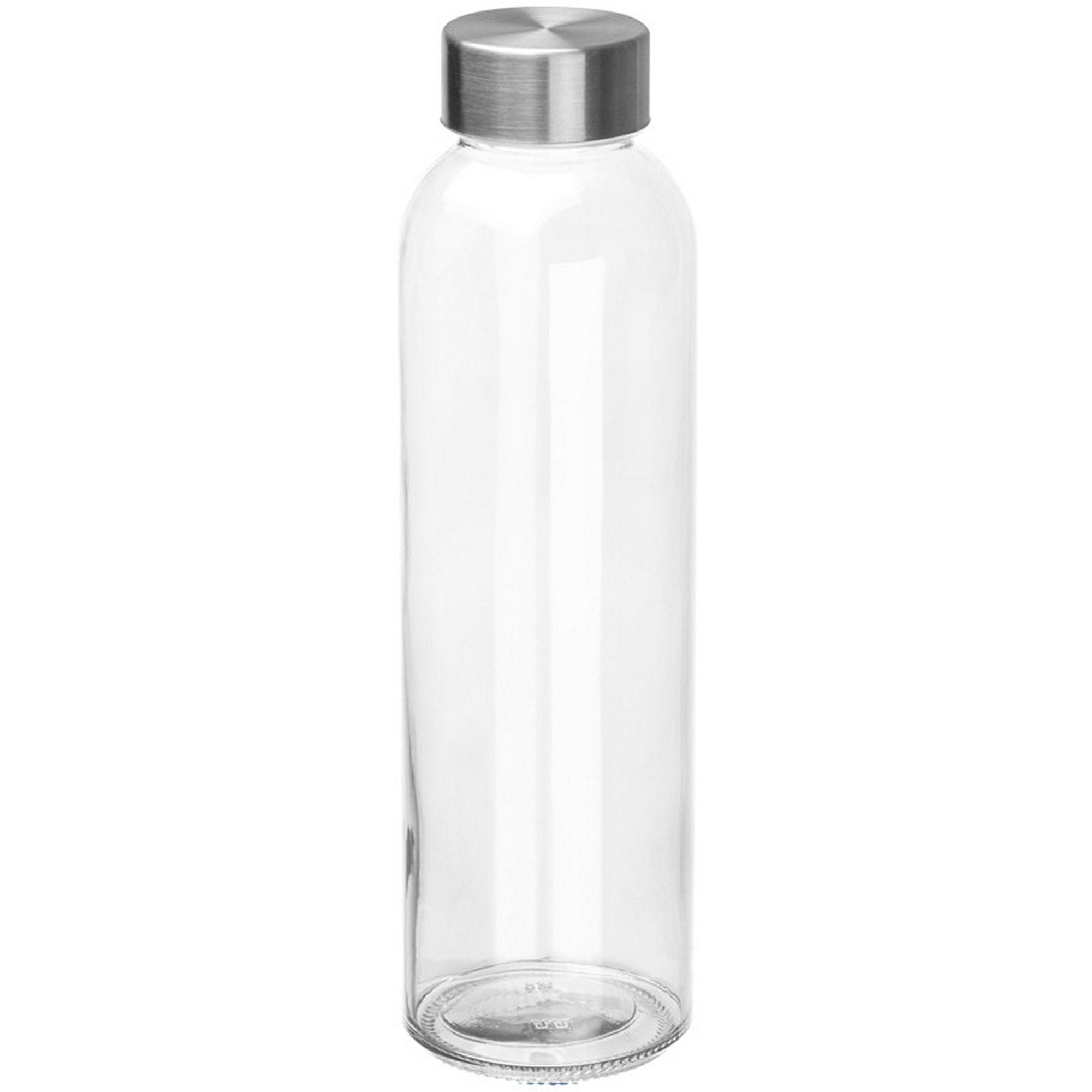 Livepac Office Trinkflasche Trinkflasche / aus Glas / Füllmenge: 500ml / Farbe: transparent klar