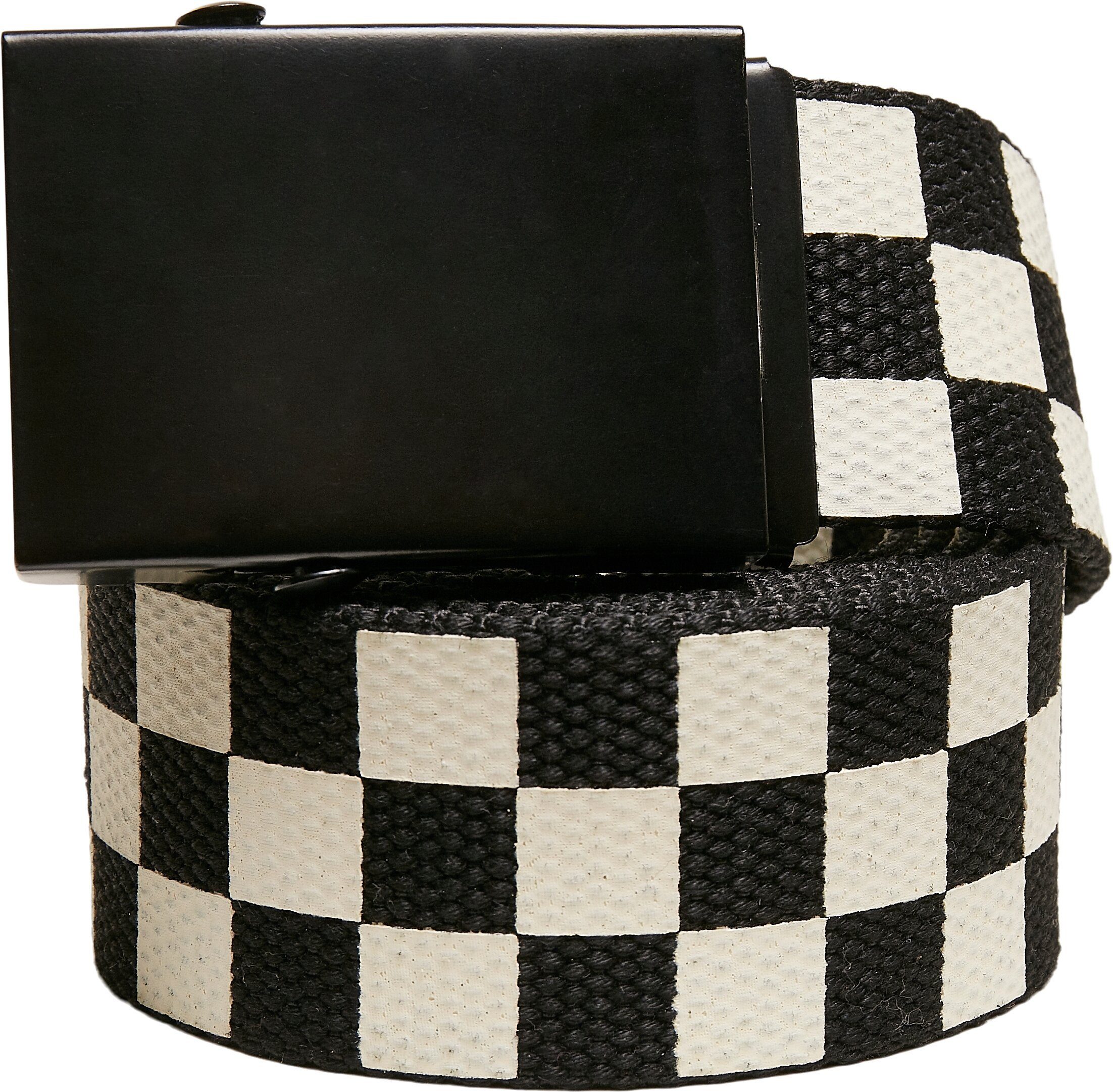 And 2-Pack Accessoires Belt Solid URBAN Check Hüftgürtel black-offwhite CLASSICS Canvas
