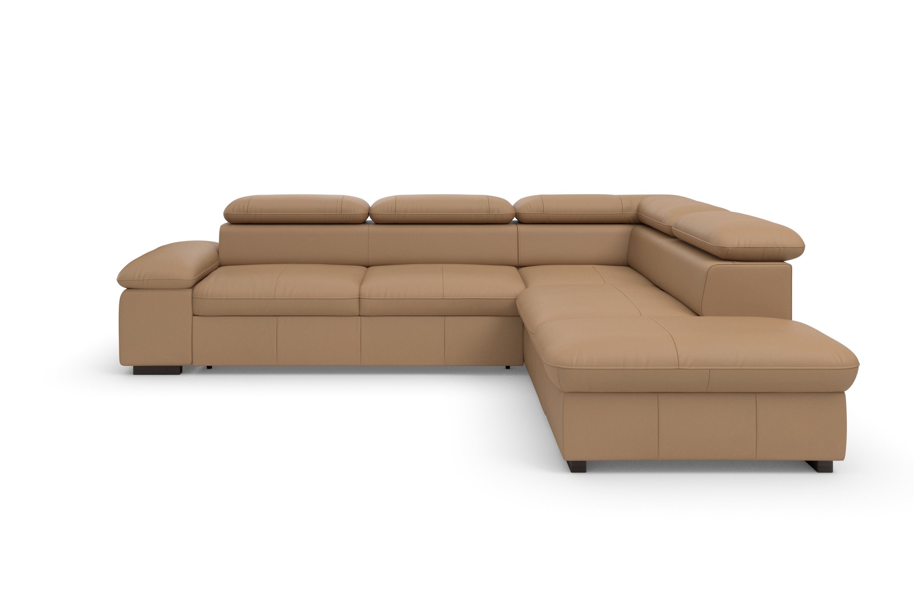 Home affaire Ecksofa "Alberto L-Form" mit Kopfteilverstellung, wahlweise mi günstig online kaufen