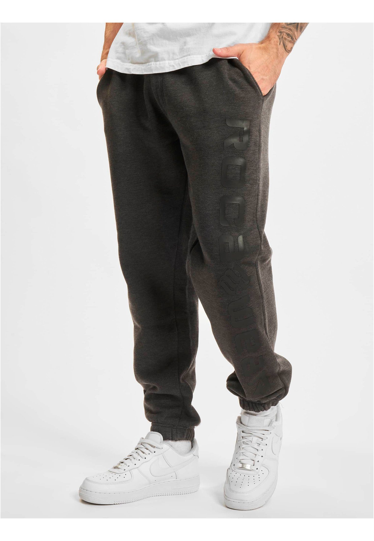 Rocawear Stoffhose Herren Rocawear Basic Fleece Pants (1-tlg) anthracite | Stoffhosen