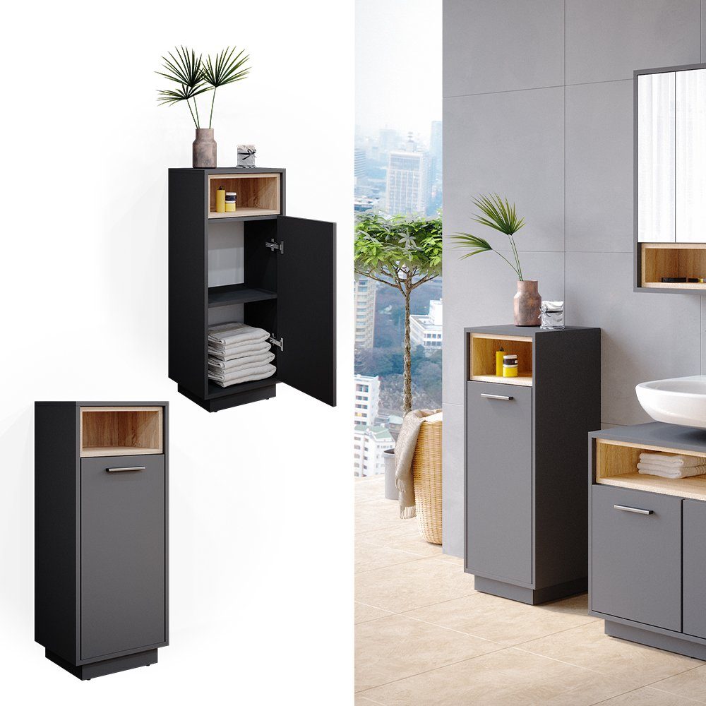 Vicco Midischrank Beatrice, Anthrazit, 38 x günstig online kaufen
