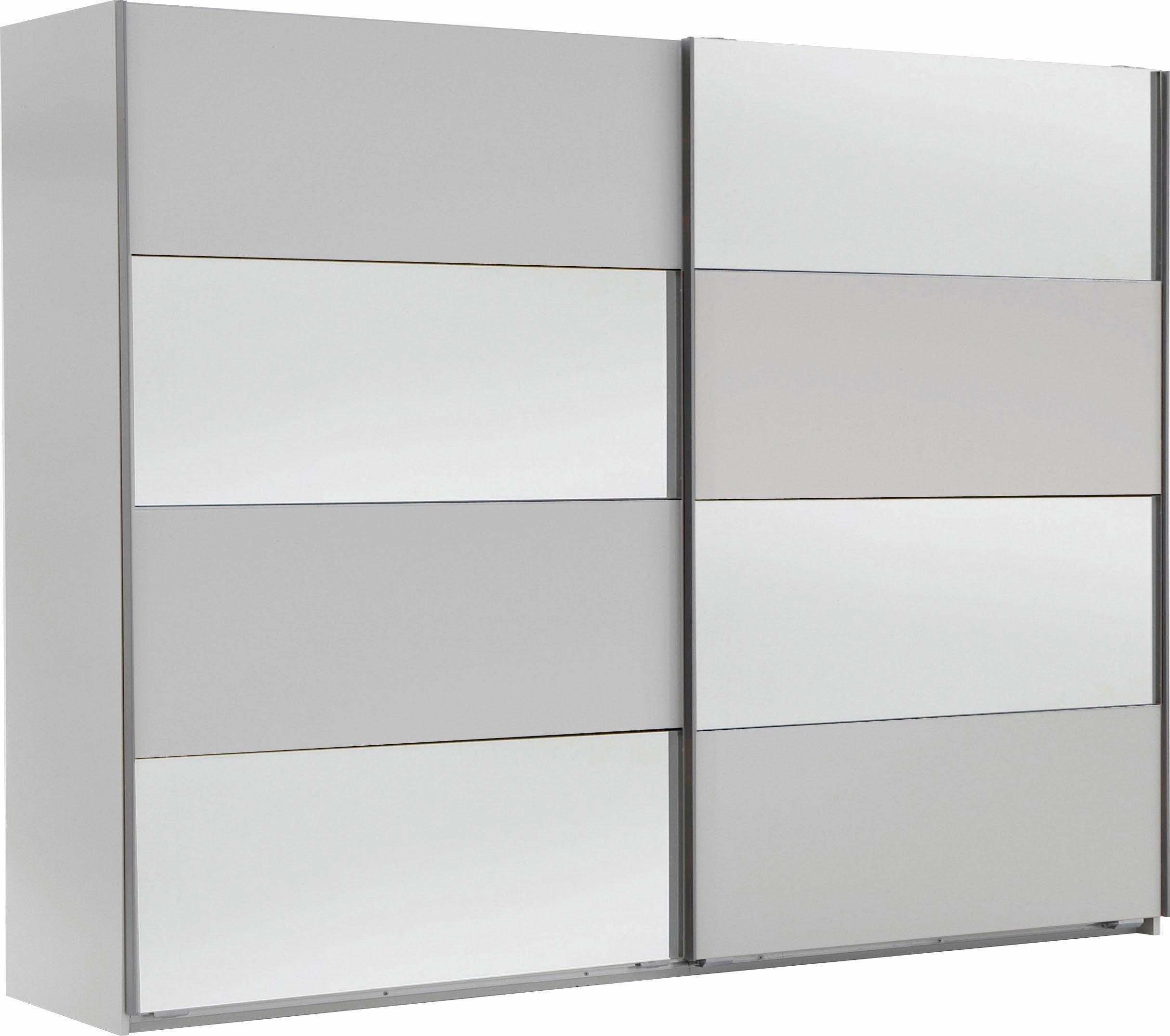 Wimex Schwebetürenschrank Easy mit Teilspiegel
