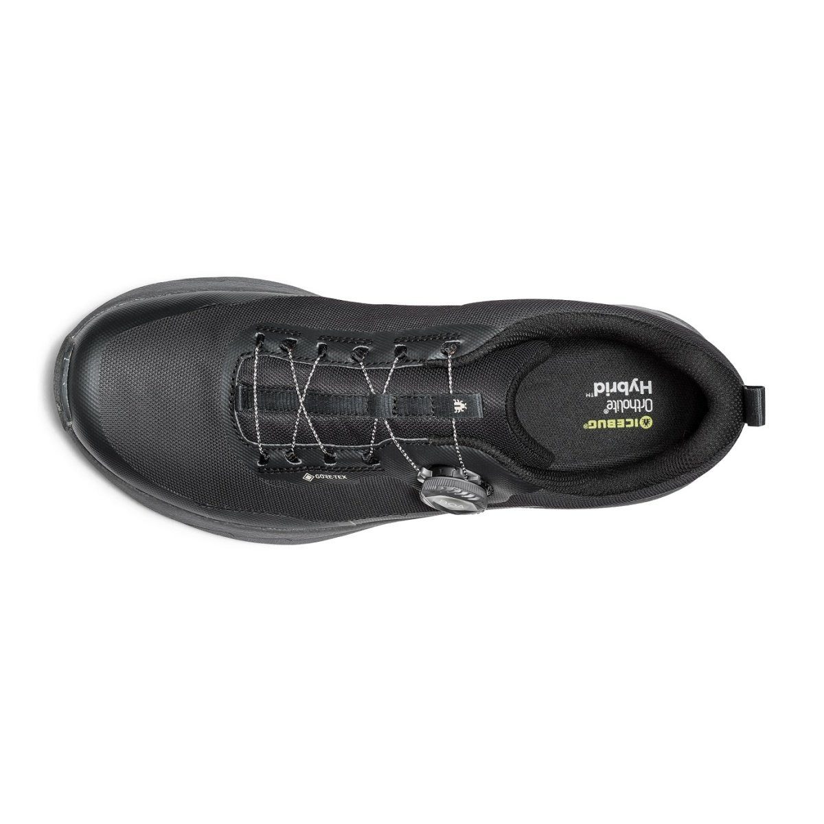 Icebug Haze M BOA-Schnürsystem RB9X GTX (wasserdicht) schwarz/grau Herren Laufschuh