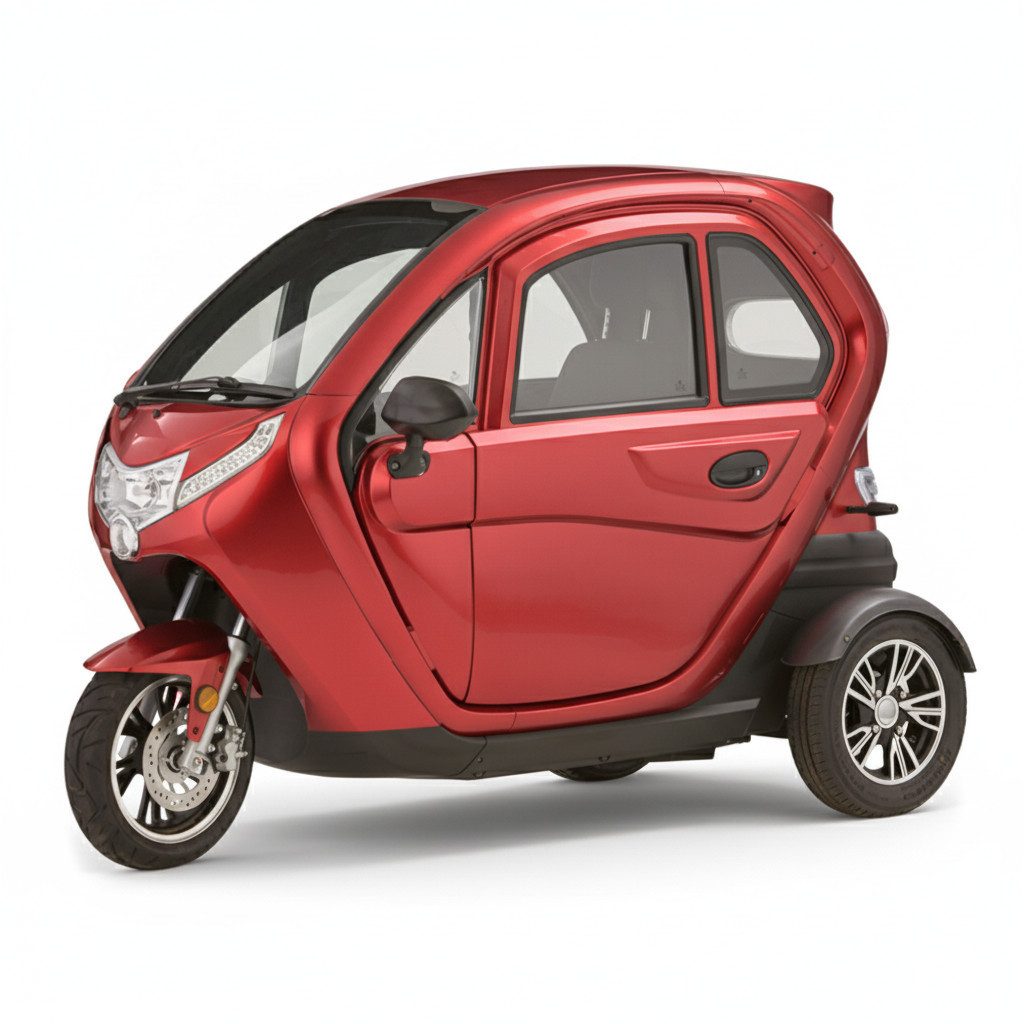 E-Motorroller Urban Hopper Cabin Dreirad Kabinenroller Seniorenmobil E-Roller 3-Rad