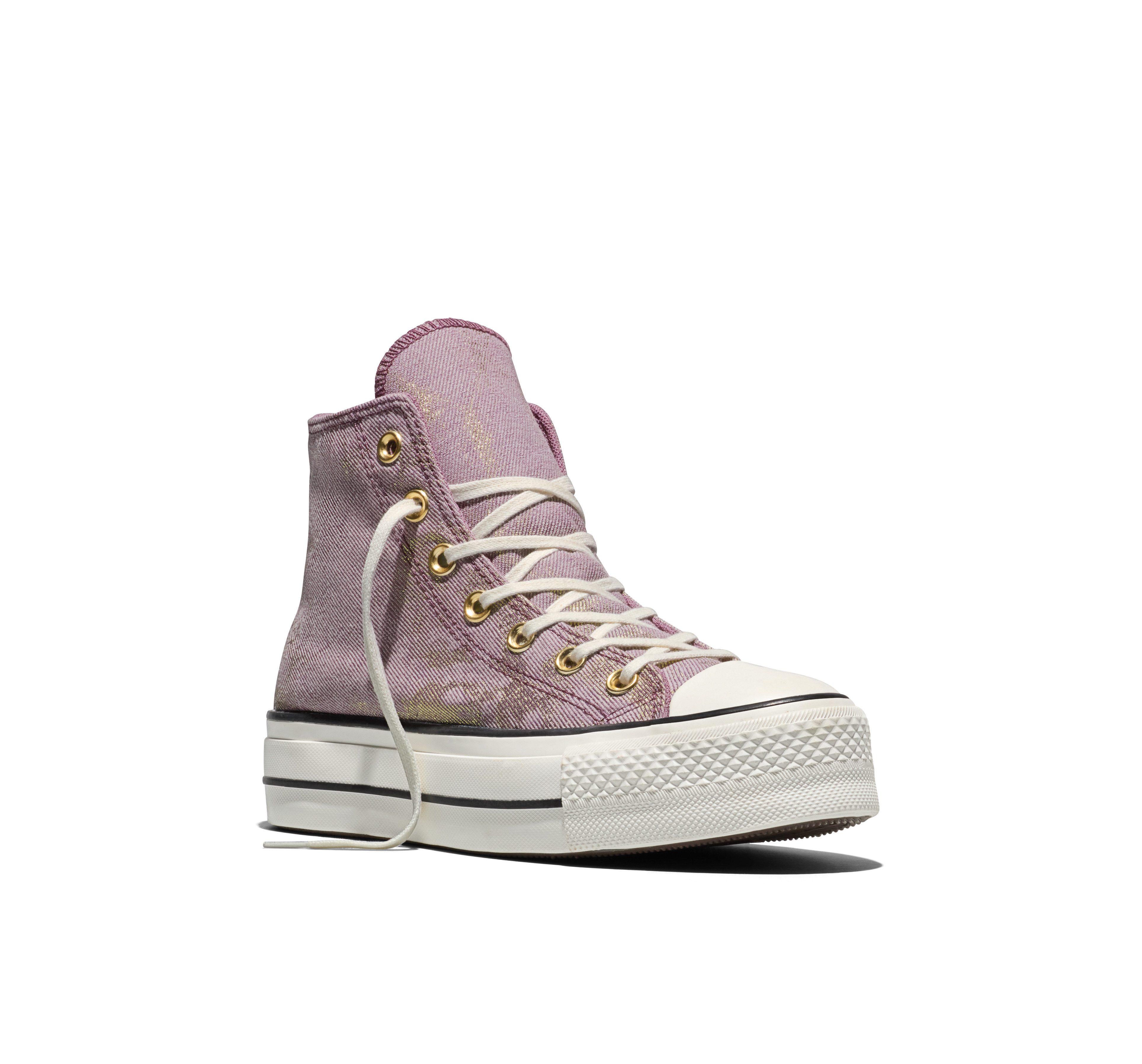 Converse Chuck Taylor All Star Lift Sneaker aus metallischem Garn