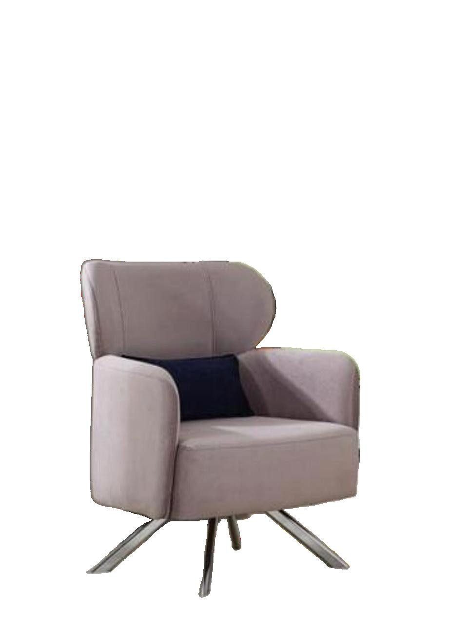 Xlmoebel Sessel Eleganter Sessel hochwertiges Holz modernes Design (1-St., 1x Sessel), Hergestellt in Europa