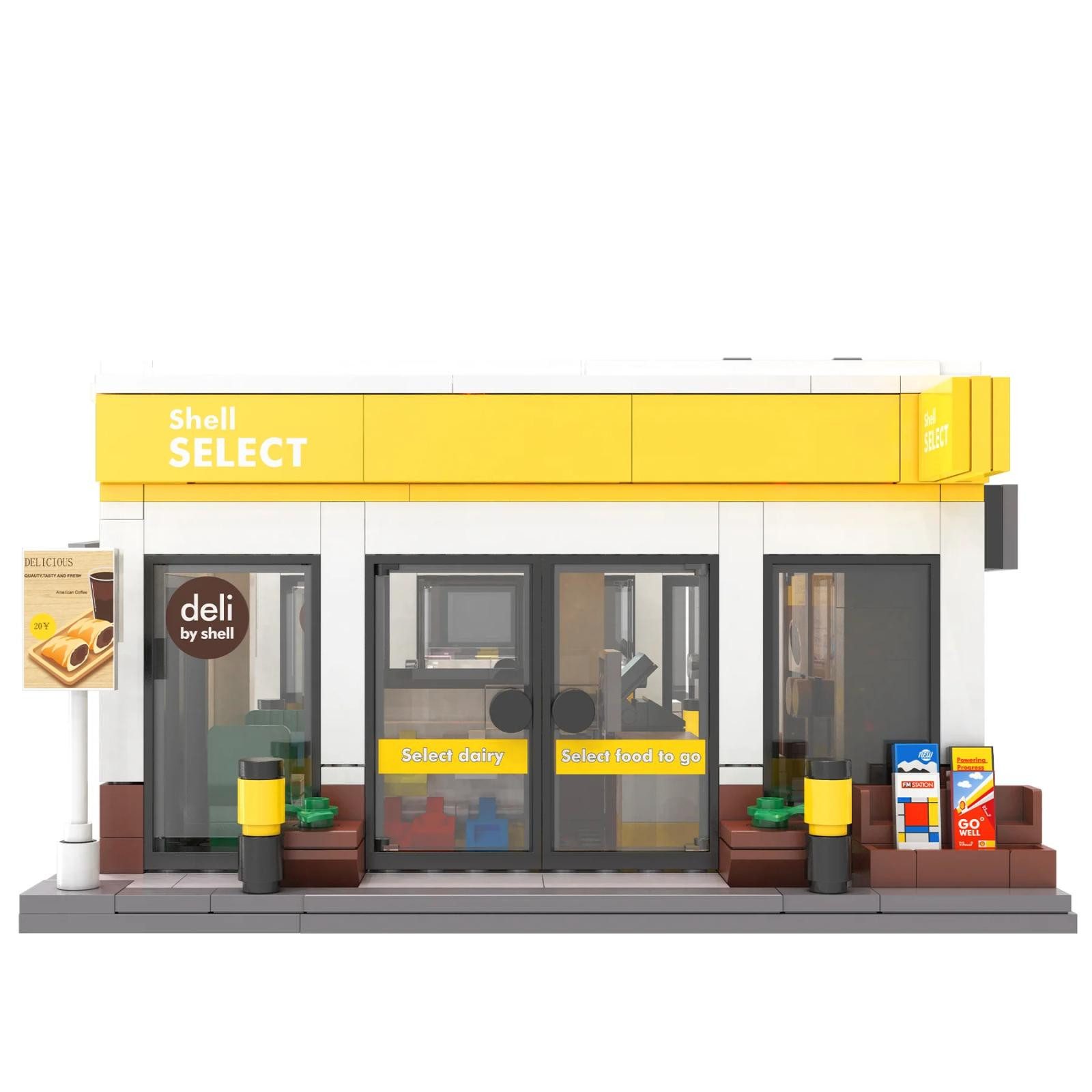 CaDA CaDA Shell select (303 Teile) Konstruktionsspielsteine
