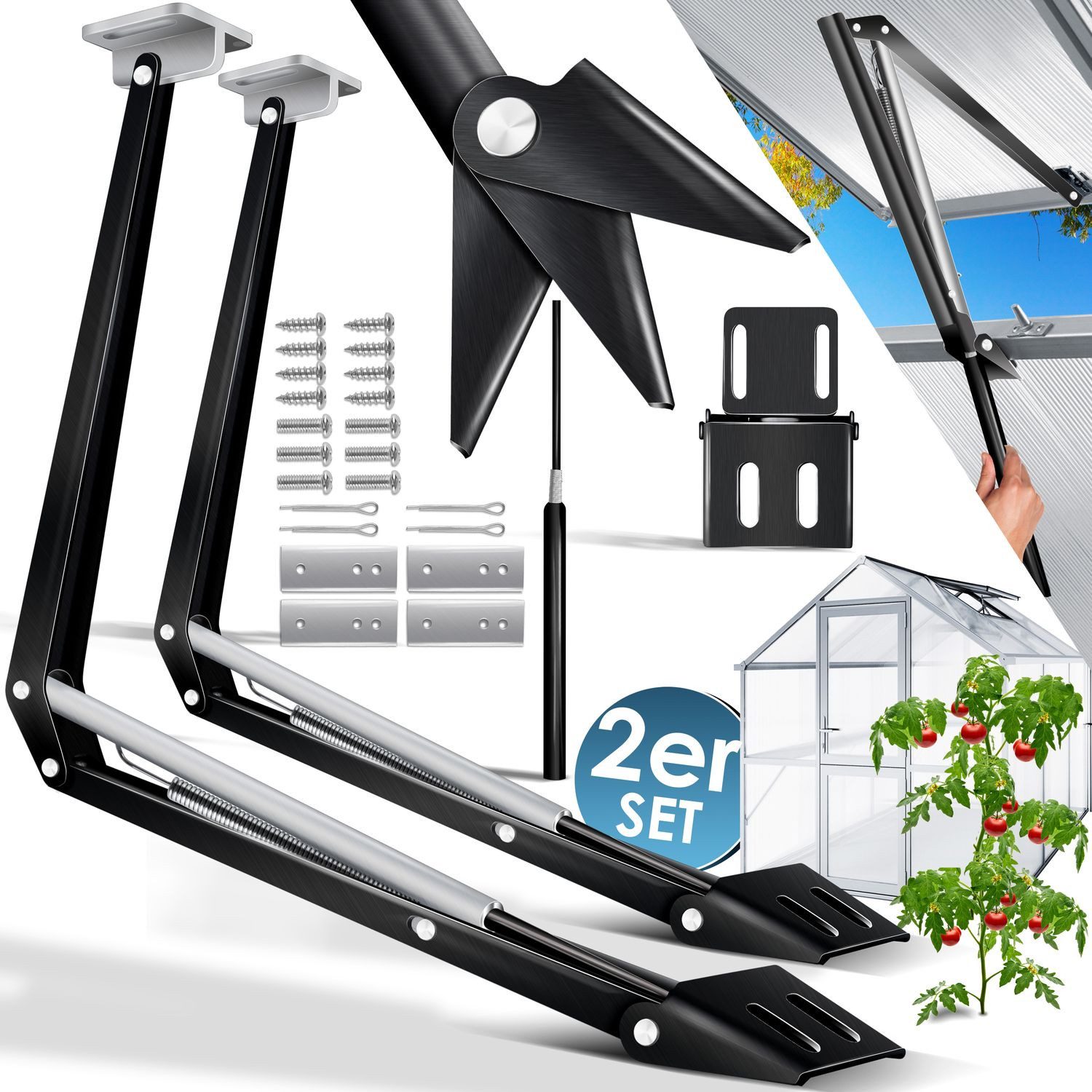 KESSER Fensteröffner, Automatischer Fensteröffner für Gewächshaus günstig online kaufen