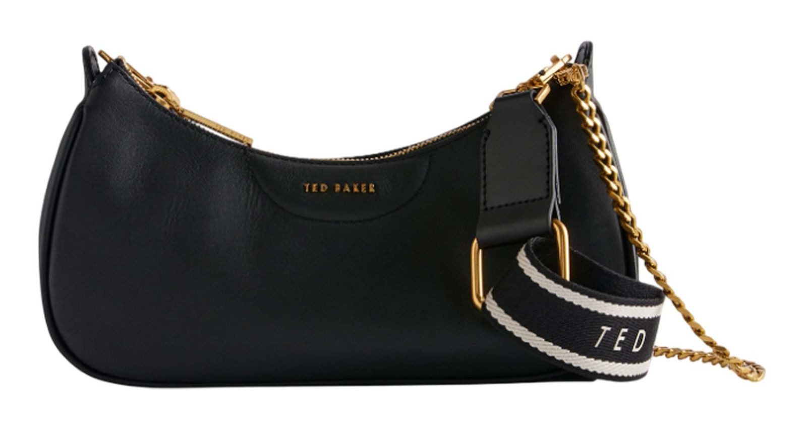 Ted Baker Umhängetasche Essiy Webbing Leather Crossbody Bag, aus echtem Rindsleder