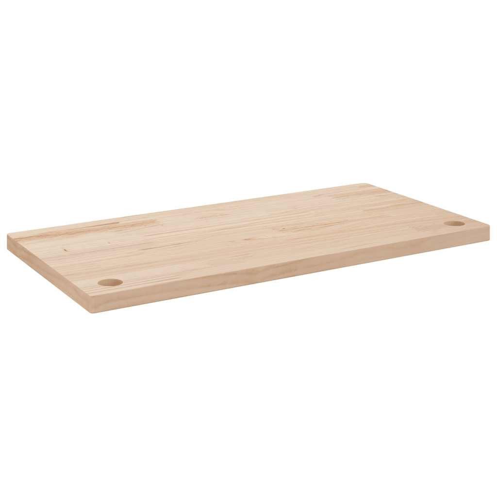 vidaXL Schreibtischplatte Schreibtischplatte 80x40x2,5 cm Massivholz Kiefer