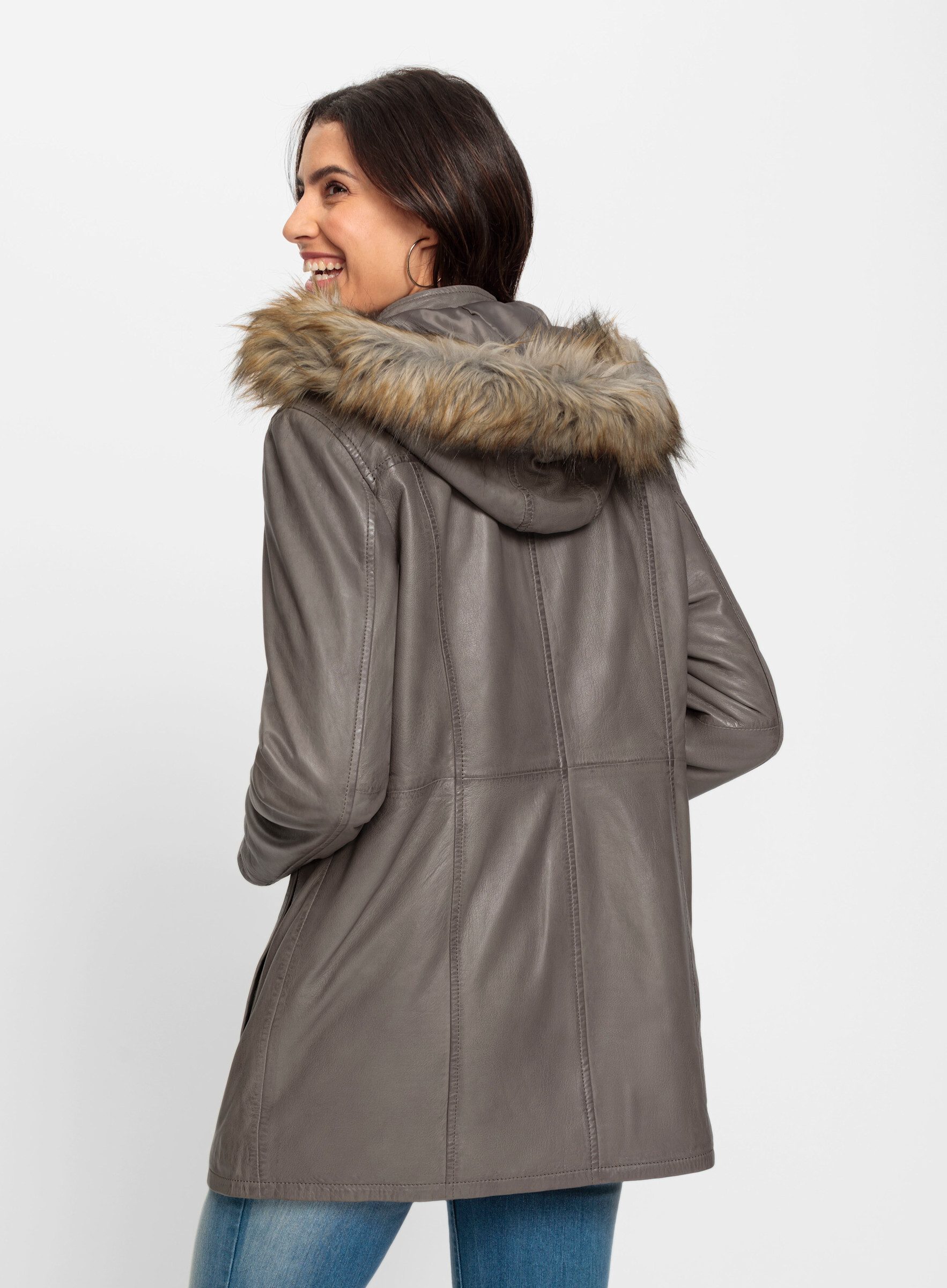 Witt Allwetterjacke Leder-Jacke günstig online kaufen