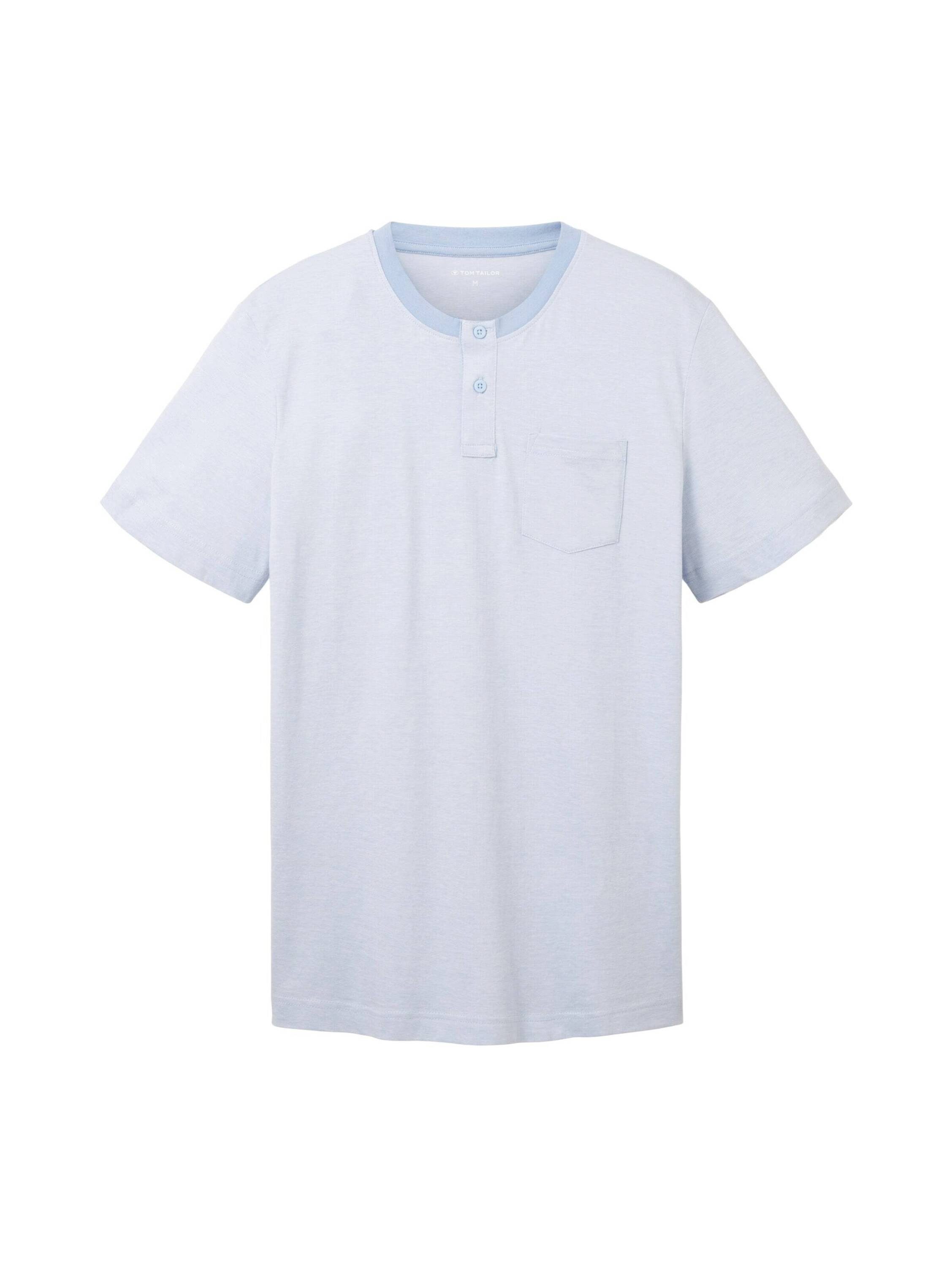 TOM TAILOR T-Shirt (1-tlg) stonington blue