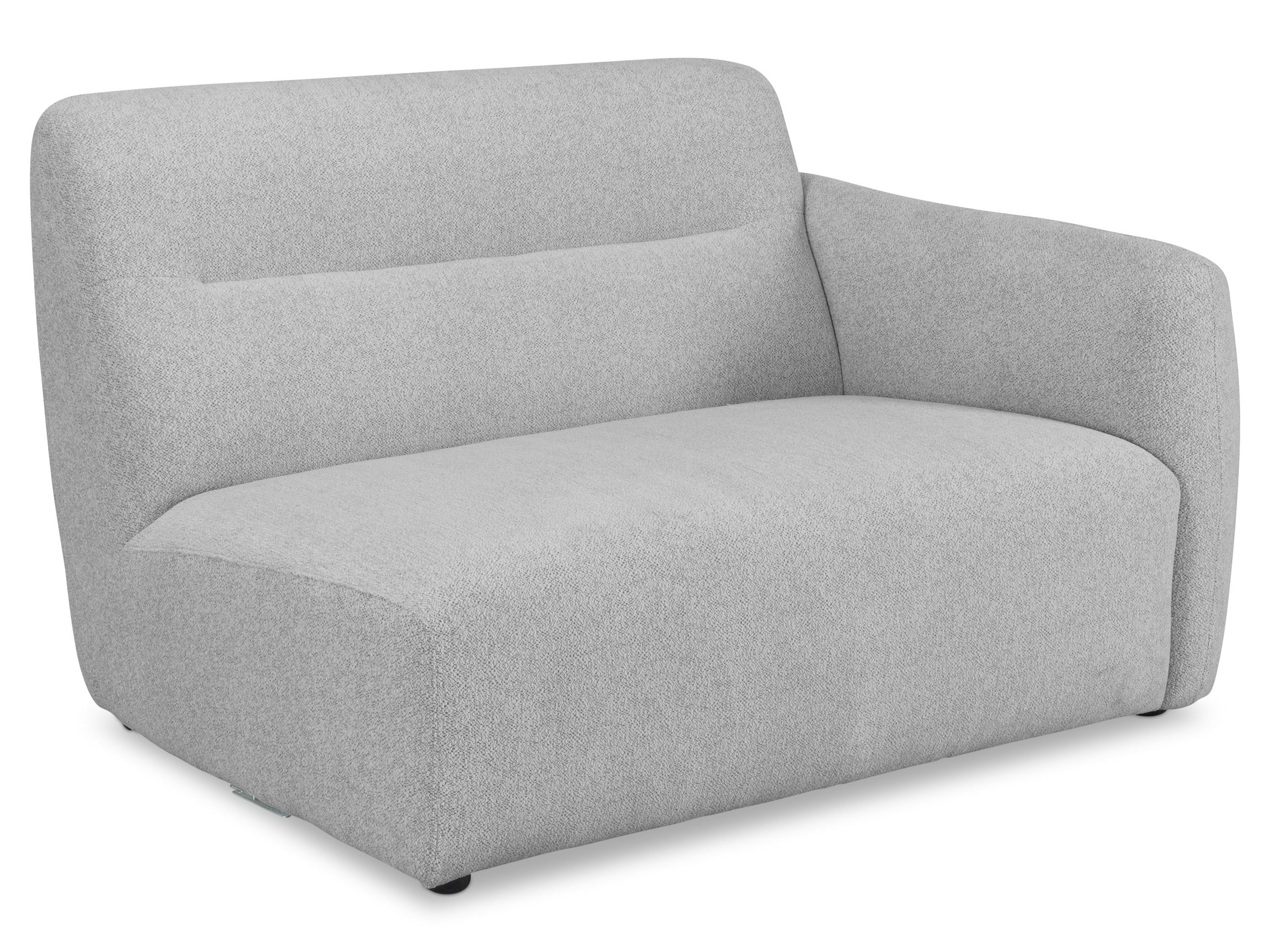 SANSIBAR Living Sofa Sitzelement, Sitzelement SANSIBAR ESBERG (BHT 132x84x100 cm) BHT 132x84x100 cm 6 6 SILBER