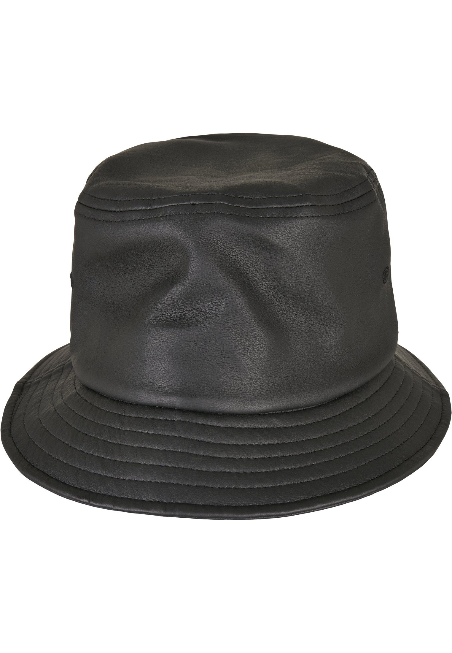 Flexfit Flex Cap Bucket Hat Imitation Leather Bucket Hat | Flex Caps