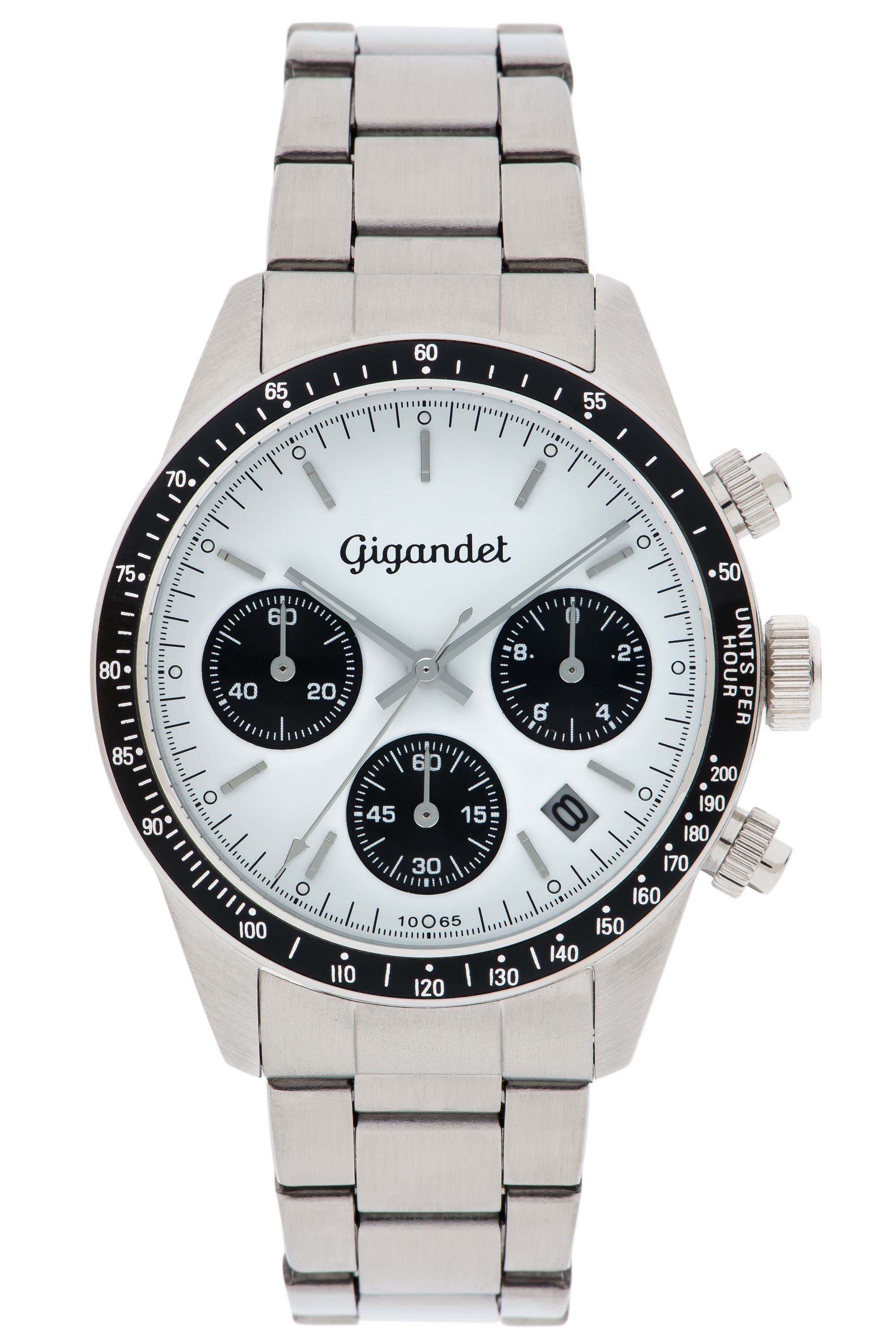 Gigandet Chronograph Race King, Mineralglas, Chronograph, Datumsanzeige