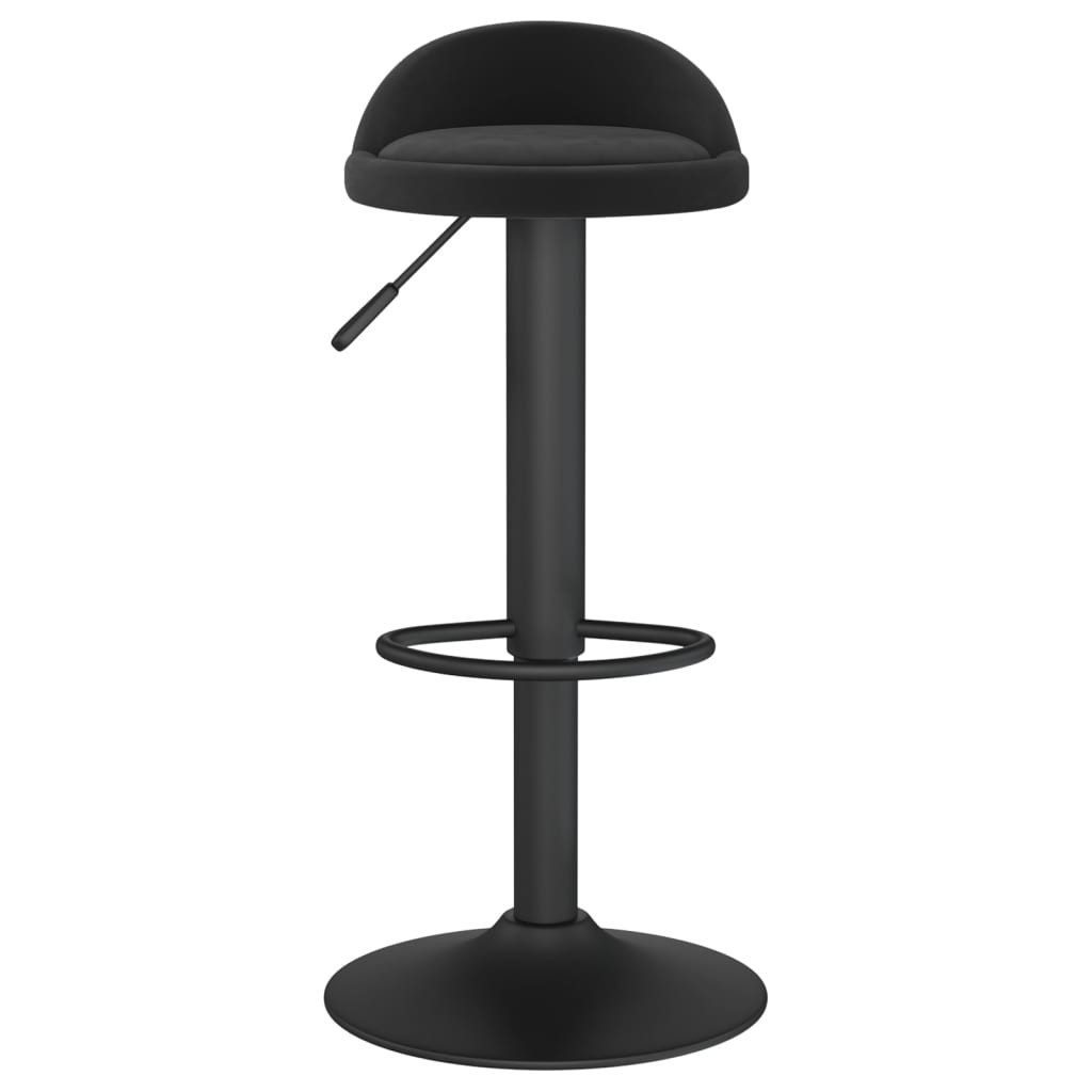 vidaXL Barhocker Barhocker Schwarz Samt (1 günstig online kaufen