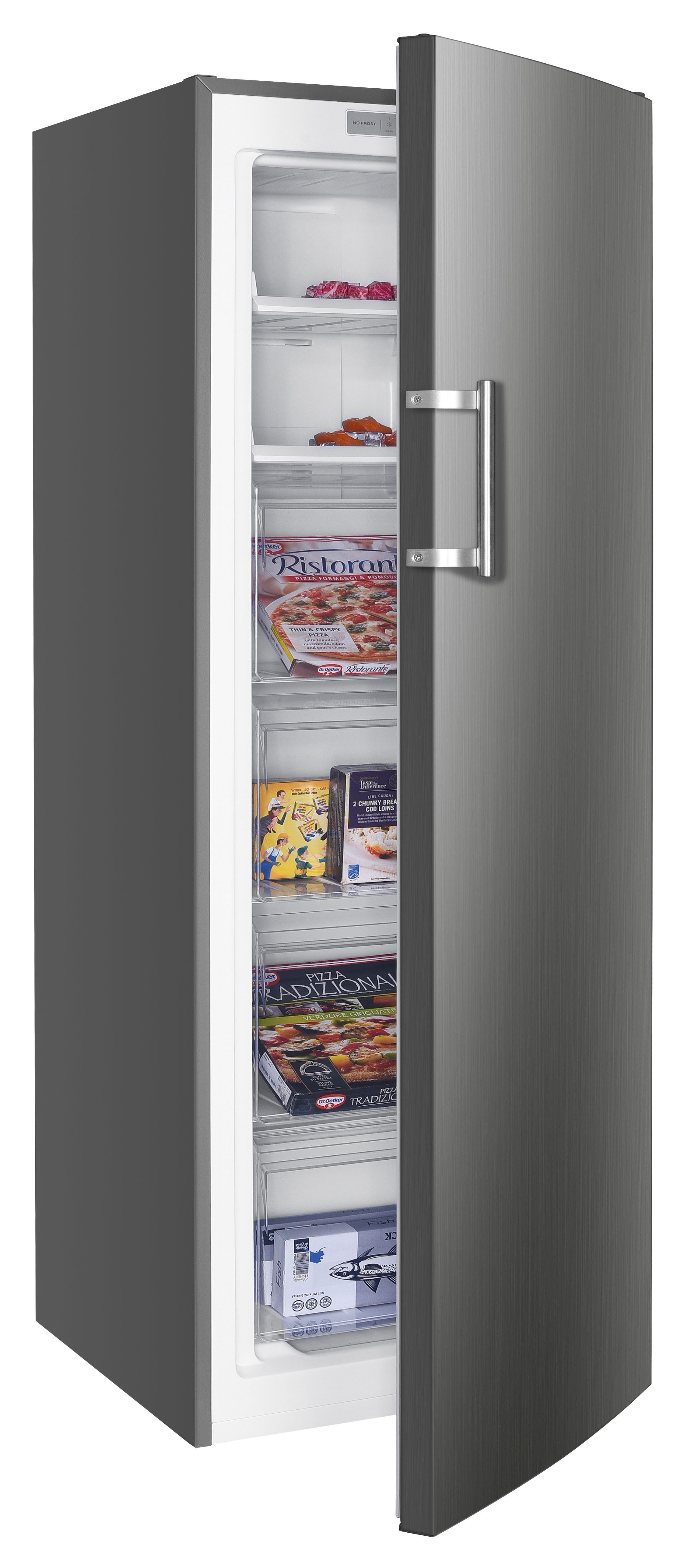 Hanseatic Gefrierschrank HGS17154CNFI, 170,5 cm hoch, 54 cm breit, inkl. 3 Jahre Herstellergarantie