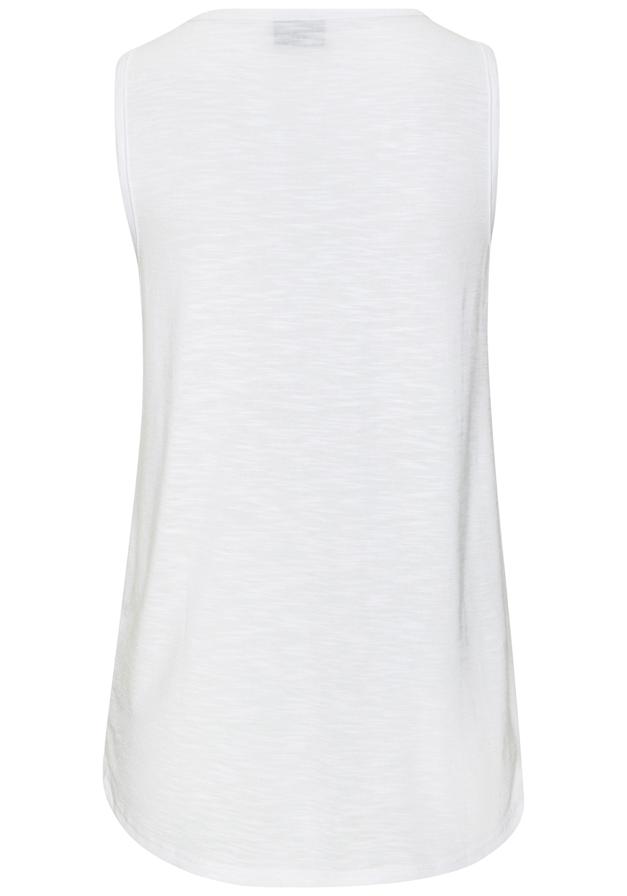Venice Beach Tanktop aus weicher Slubware mit Logoprint Jerseytop mit breiten Trägern, Sommertop, lockeres Trägertop, Sporttop – Bild 3 von 5